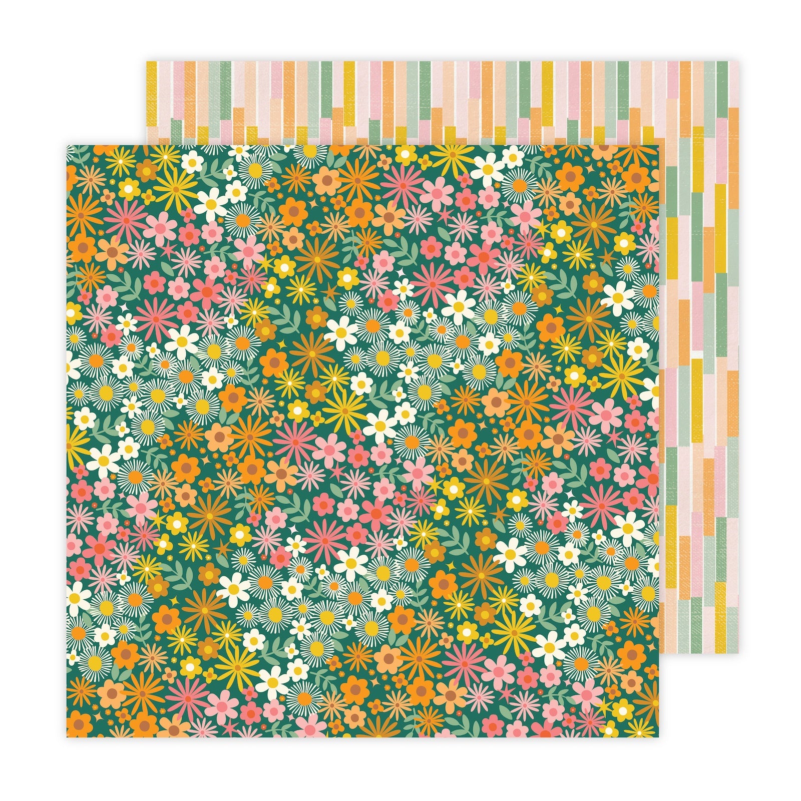Jen Hadfield Flower Child Double-Sided 12x12" Cardstock Packs