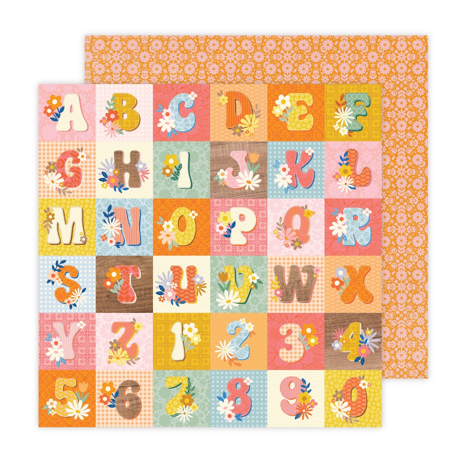 Jen Hadfield Flower Child Double-Sided 12x12" Cardstock Packs