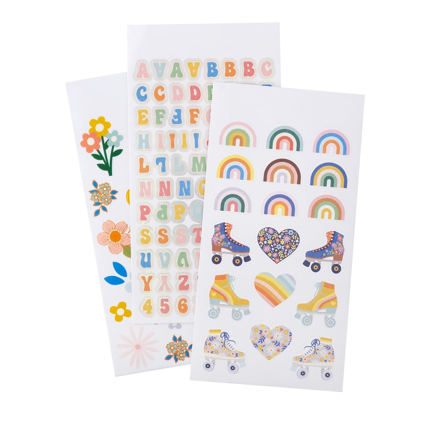 Jen Hadfield Flower Child Sticker Book-W/Silver Foil Accents 212/Pkg