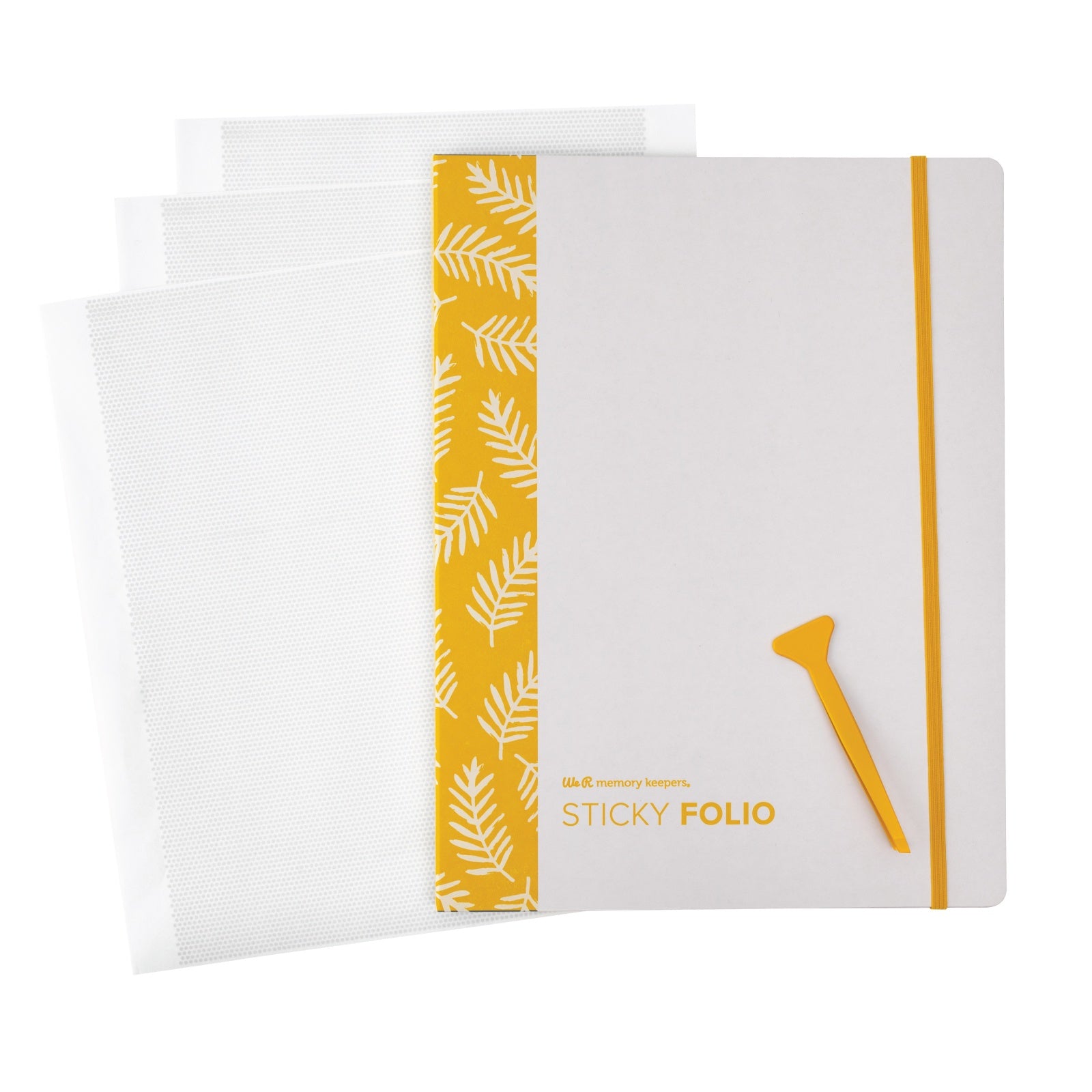 We R Makers New Sticky Folio & 3x Permanent Adhesive Sheets - Mint