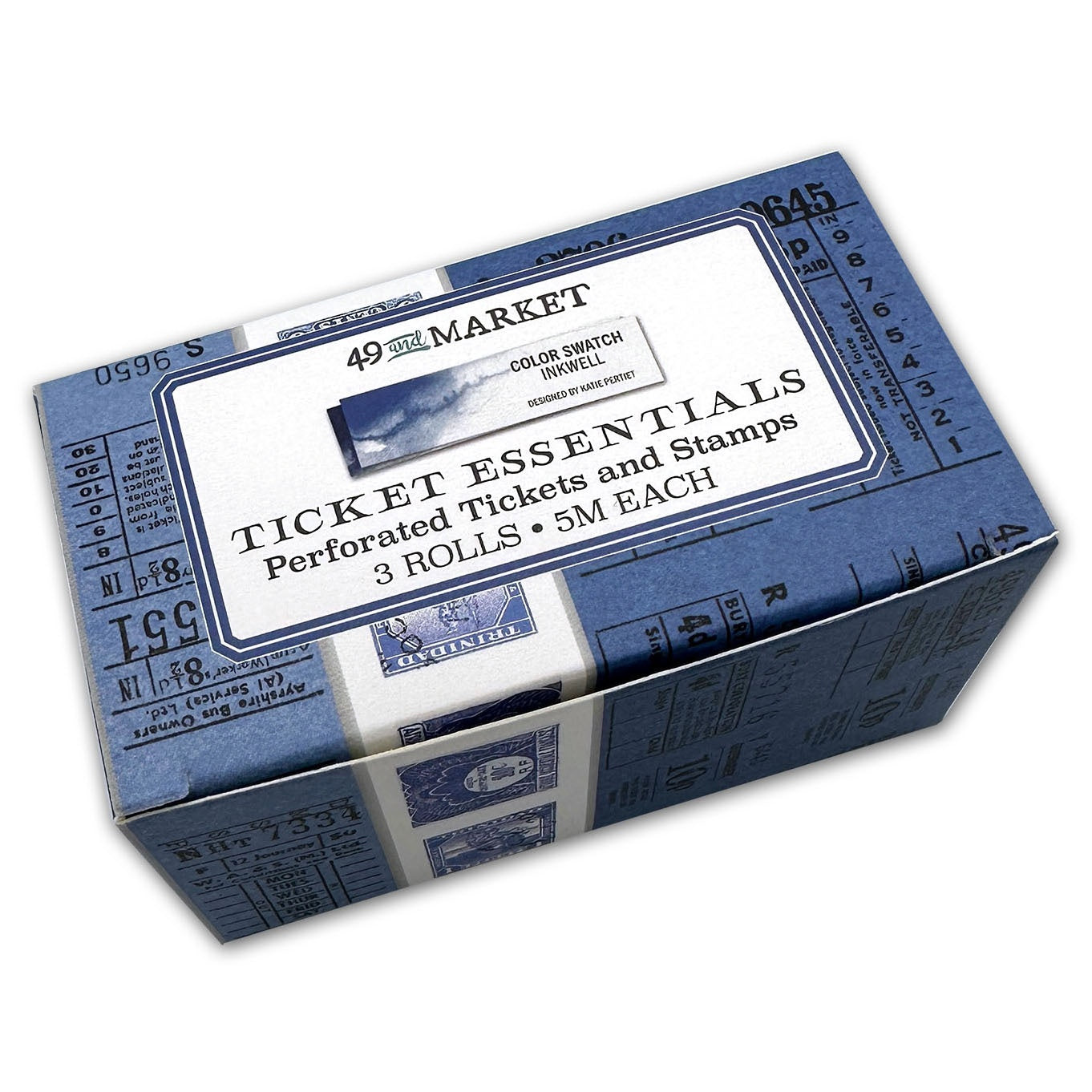 49 and Market Die-Cut Ticket Essential Rolls