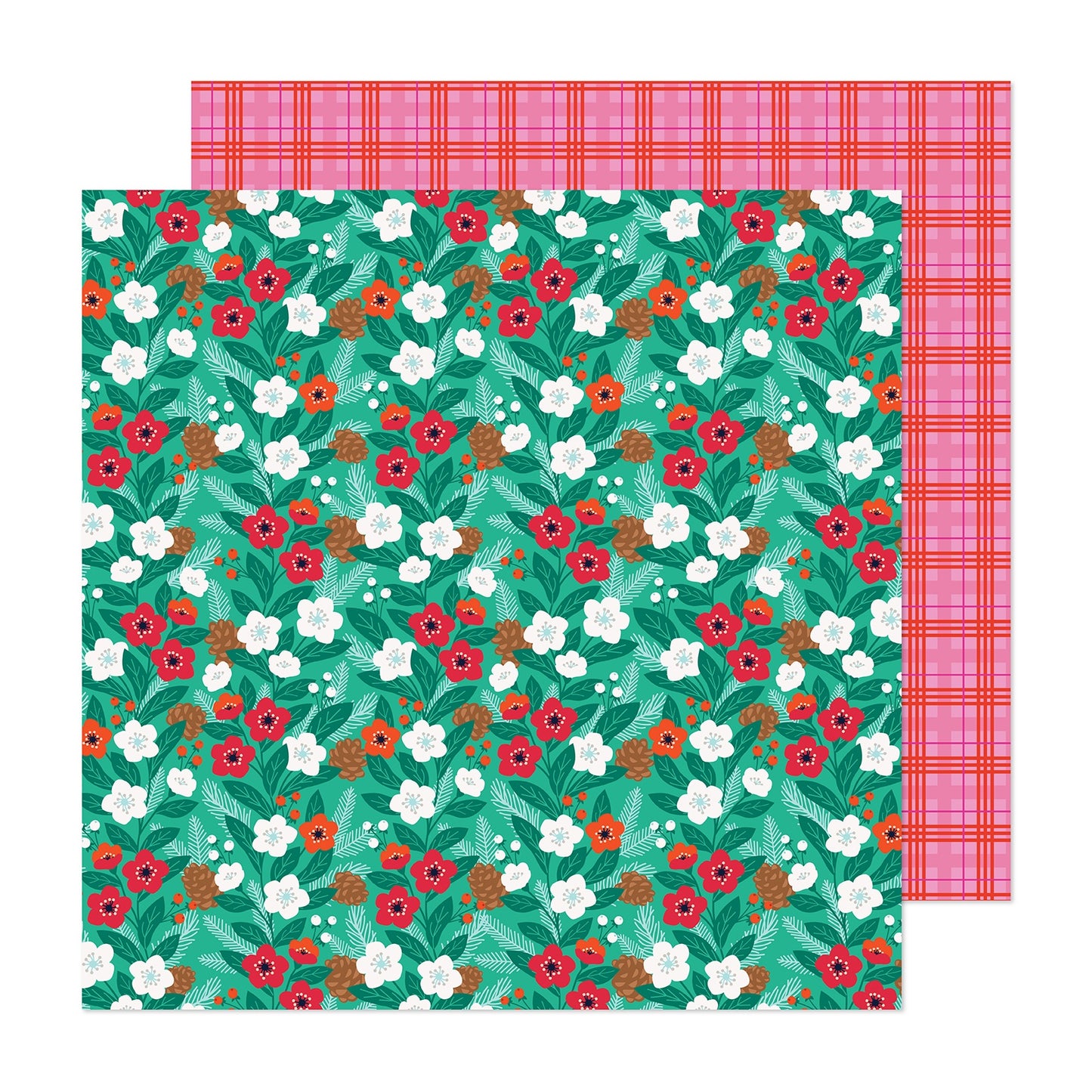 Paige Evans Sugarplum Wishes Double-Sided Cardstock 12"X12"
