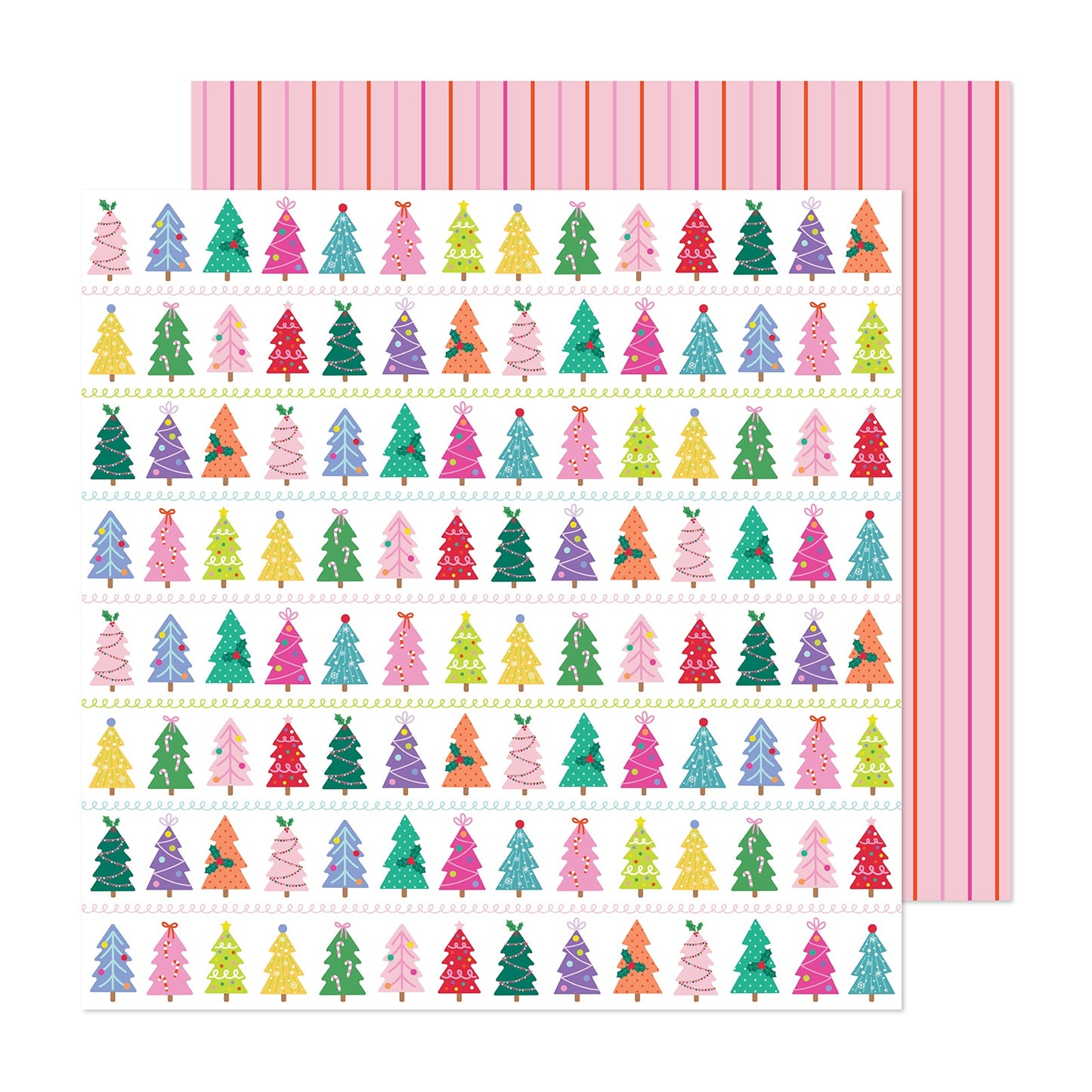 Paige Evans Sugarplum Wishes Double-Sided Cardstock 12"X12"