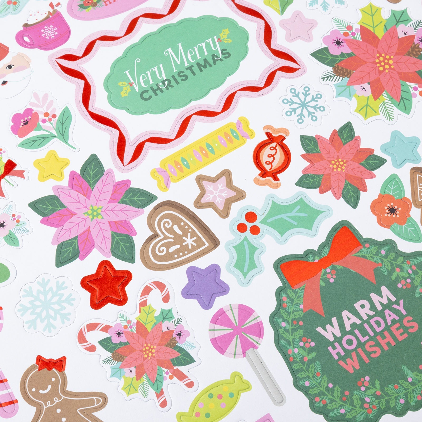 American Crafts Thickers Wildflower Stickers