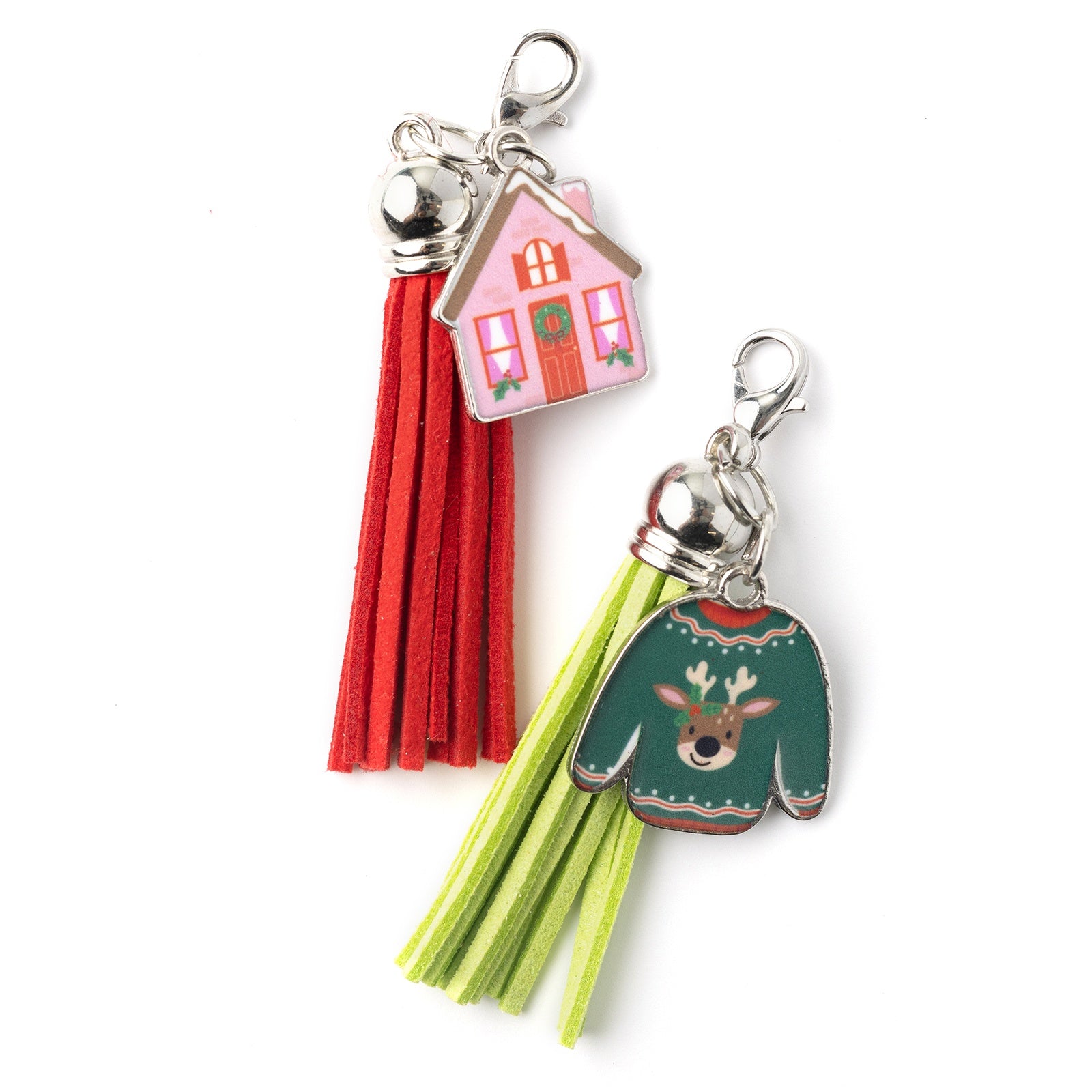 Paige Evans Sugarplum Wishes Suede Charm Tassels - 4pcs