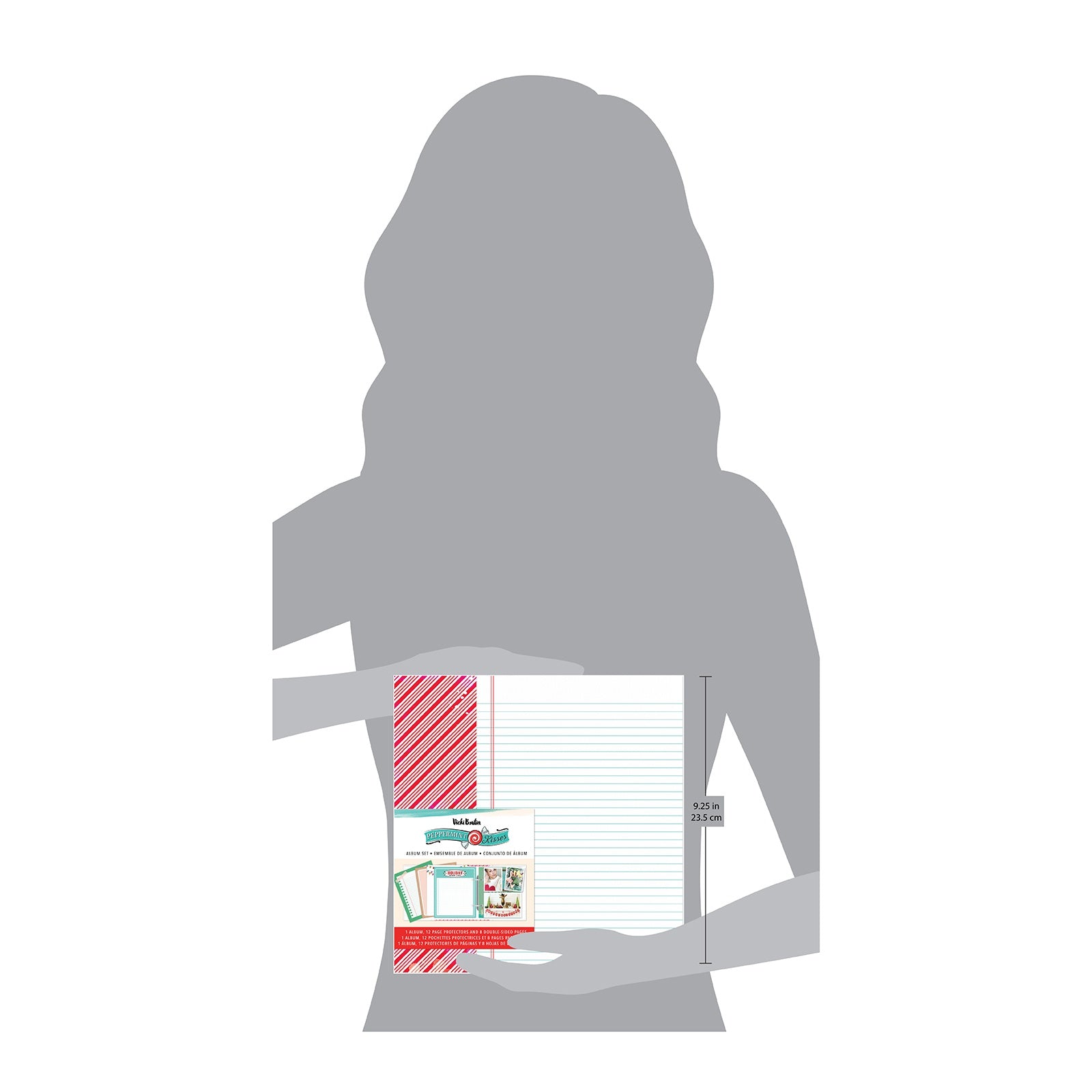 Vicki Boutin Peppermint Kisses 6x8" Album Set