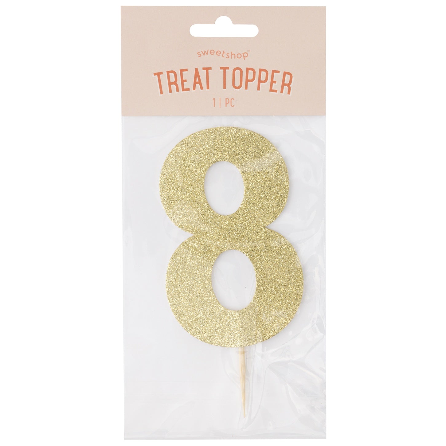 AC Sweetshop Cake Topper-Number 8