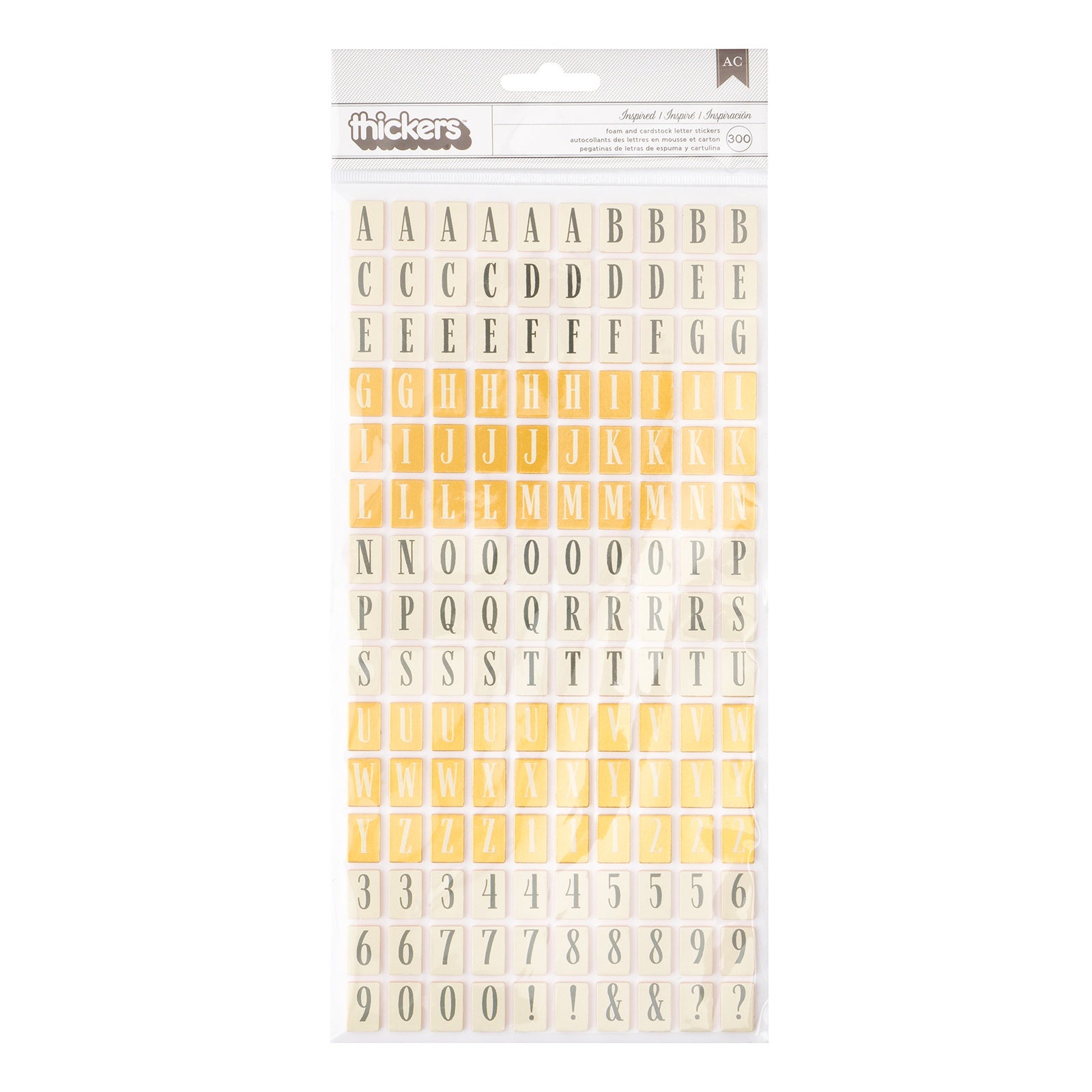 Crate Paper Moonlight Magic Thickers Stickers