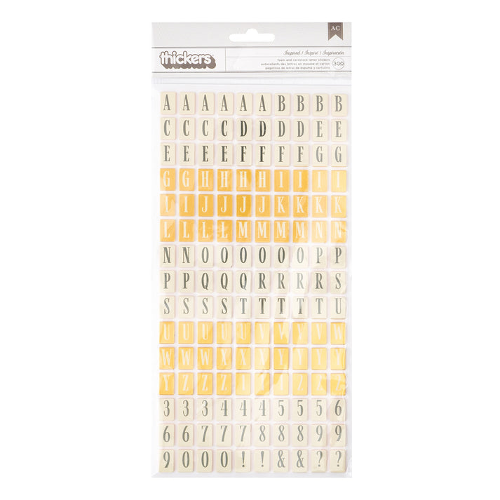Crate Paper Moonlight Magic Thickers Stickers – American Crafts