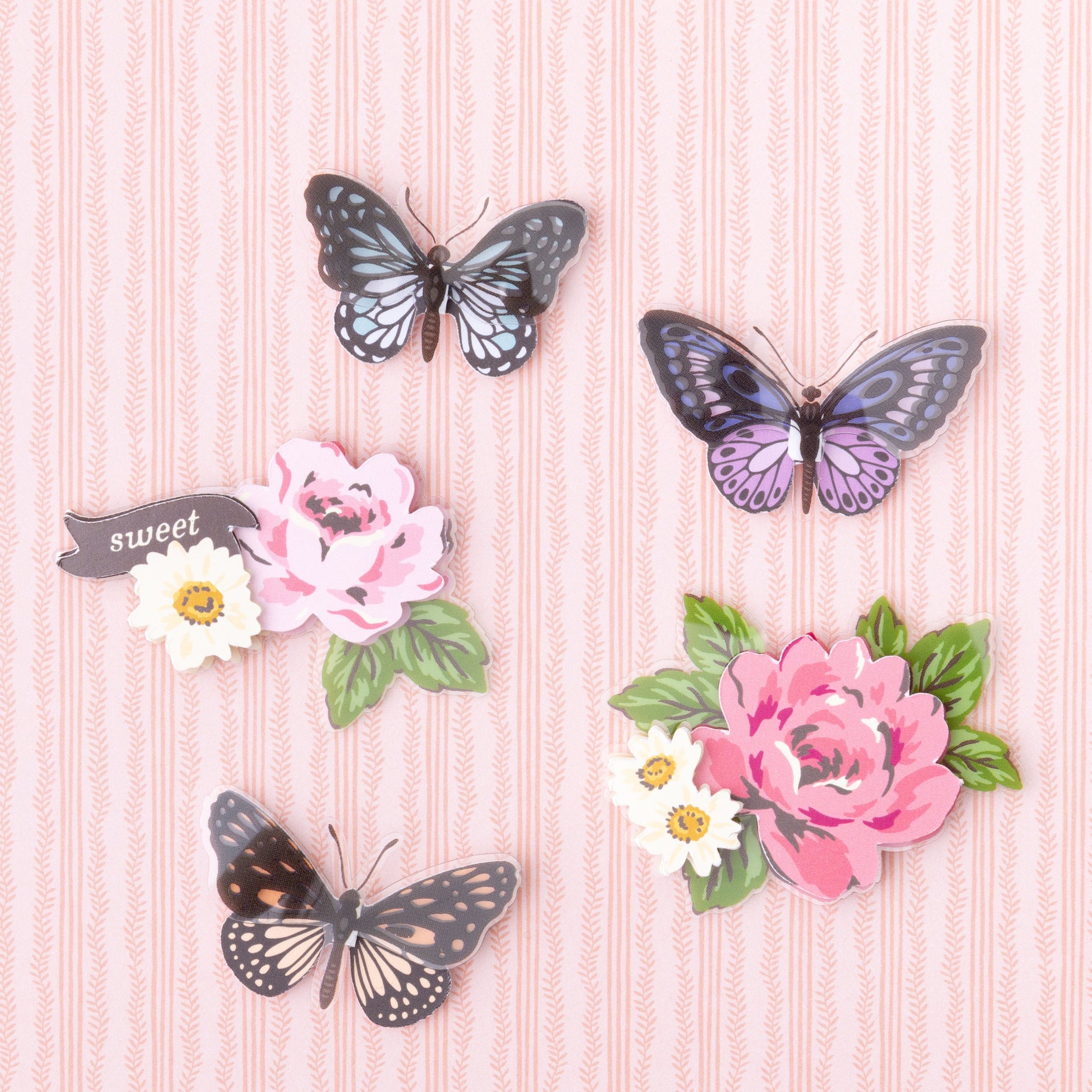 Crate Paper Moonlight Magic Dimensional Stickers Pack