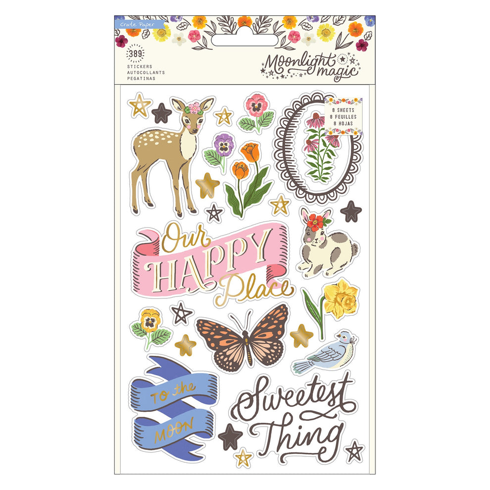 Crate Paper Moonlight Magic Sticker Book – American Crafts
