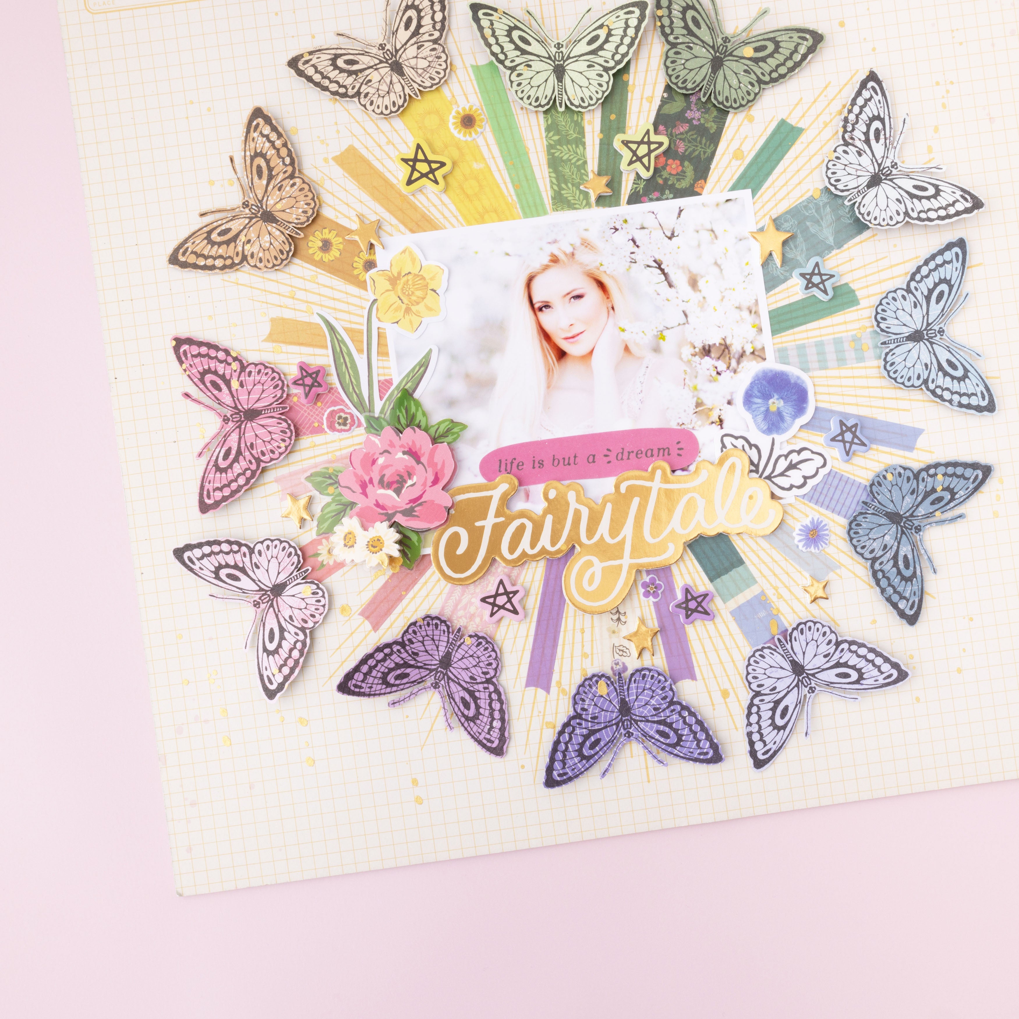 Crate Paper Moonlight Magic Gold Foil Washi Tape - 12 Pack