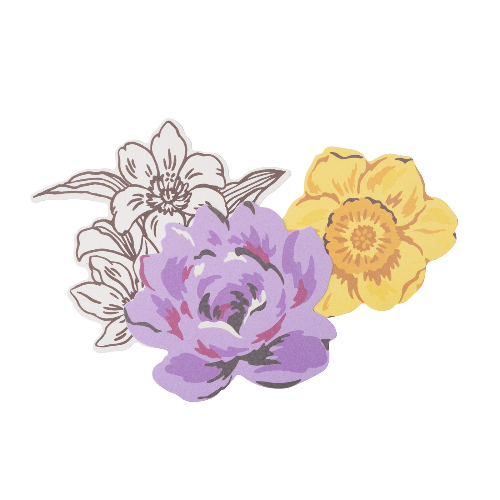 Crate Paper Moonlight Magic Ephemera Floral Die Cuts