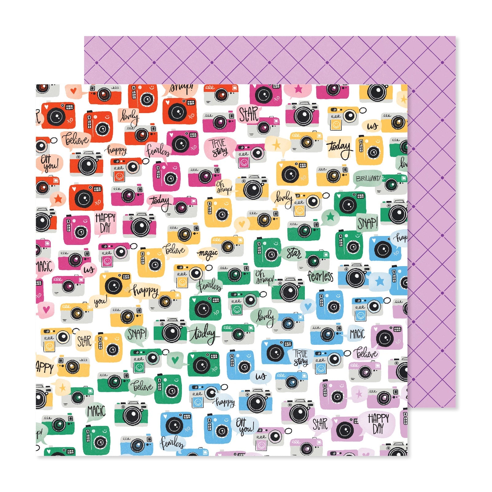 Shimelle Main Character Energy Double-Sided 12x12" Cardstock Pack