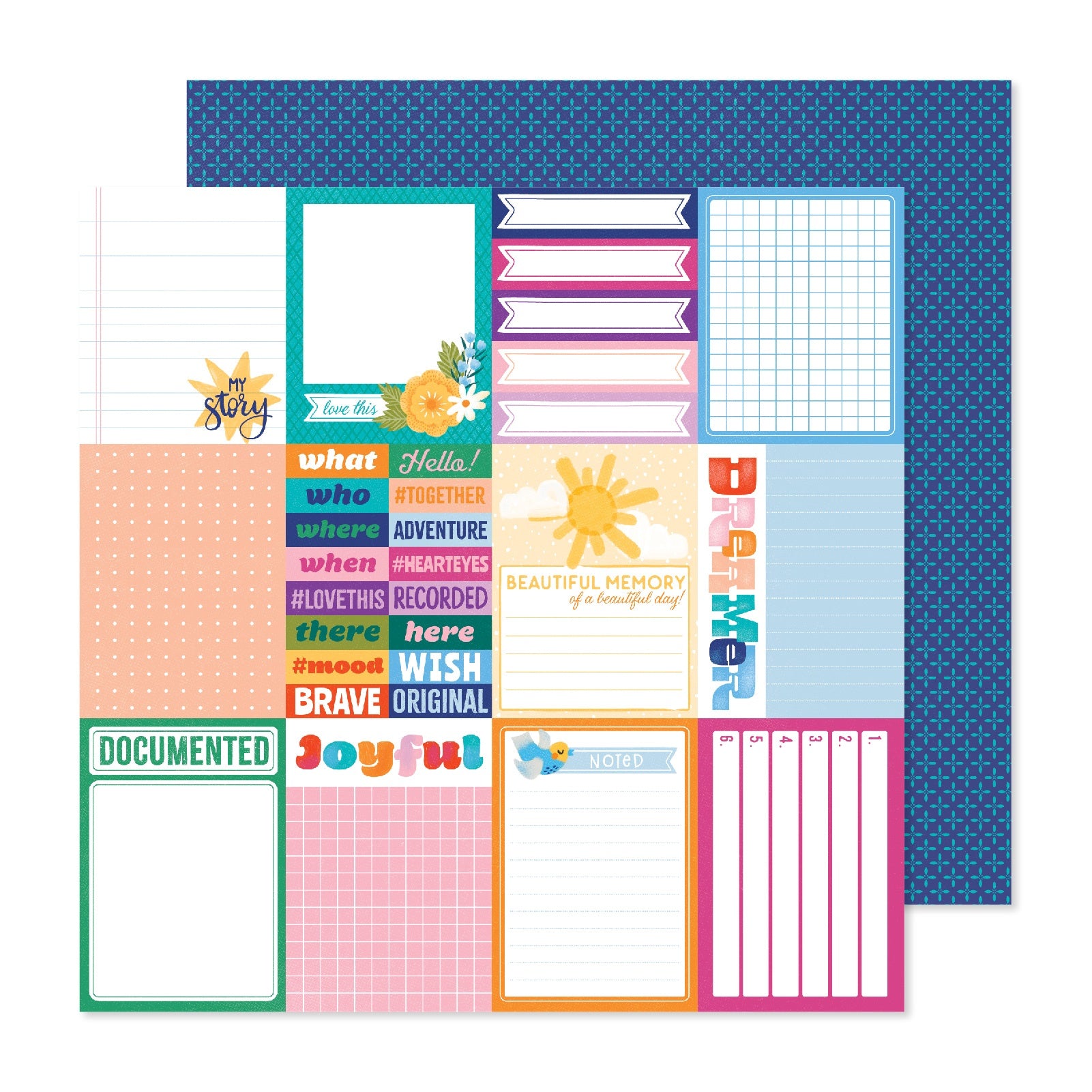 Shimelle Main Character Energy Double-Sided 12x12" Cardstock Pack