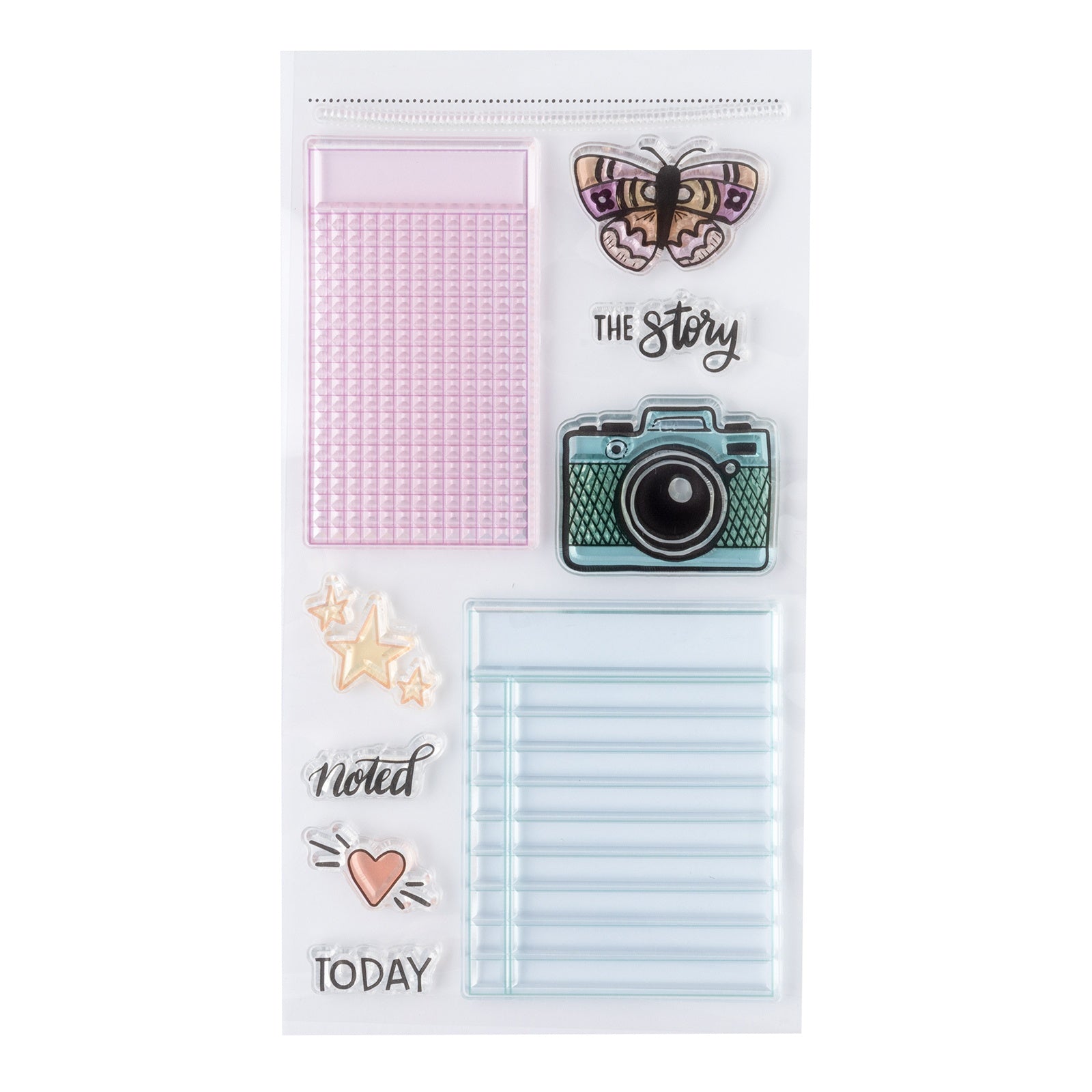 Shimelle Main Character Energy Clear Stamps Set