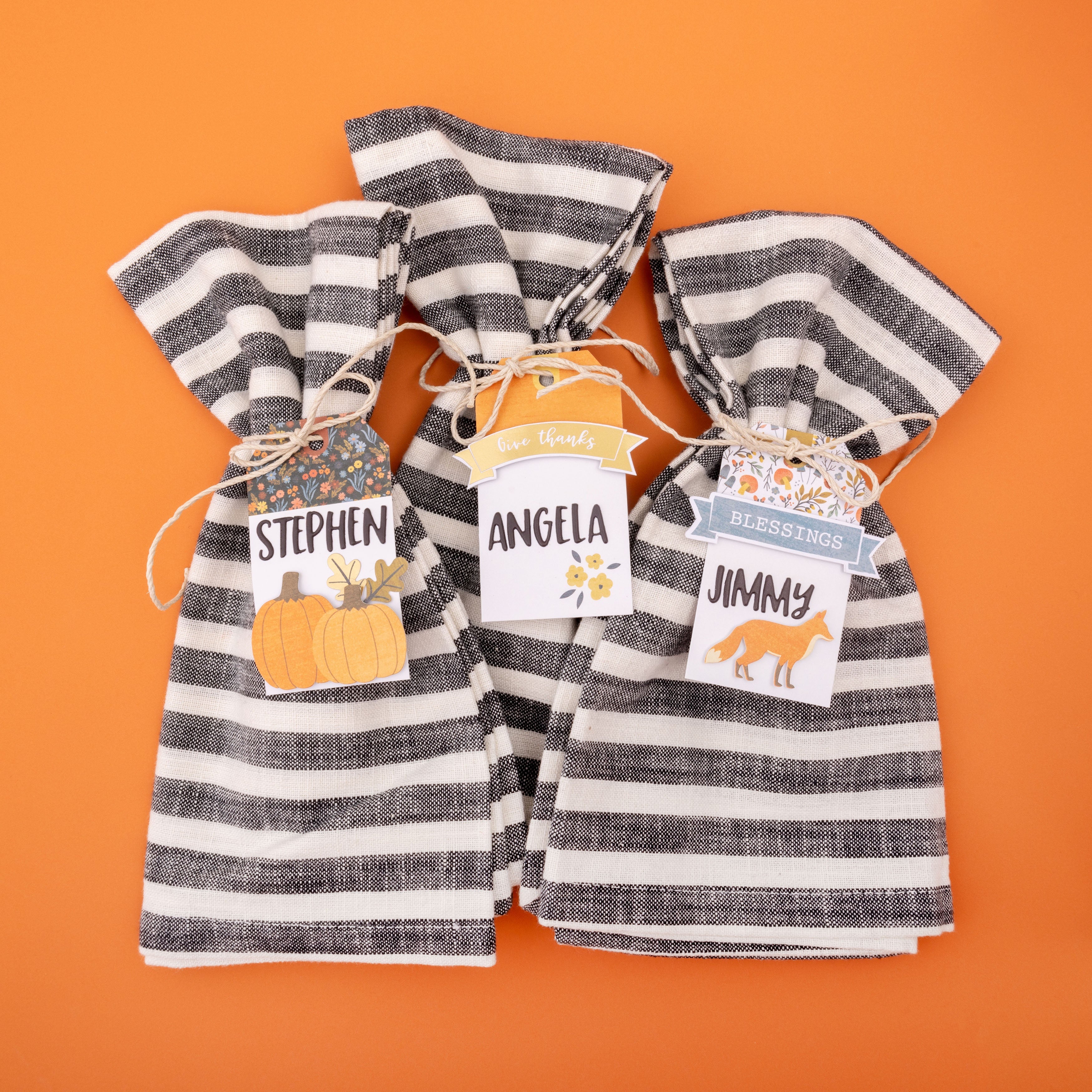 American Crafts Farmstead Harvest Ephemera Die Cuts - Journaling - Gold Foil, 62 Pieces