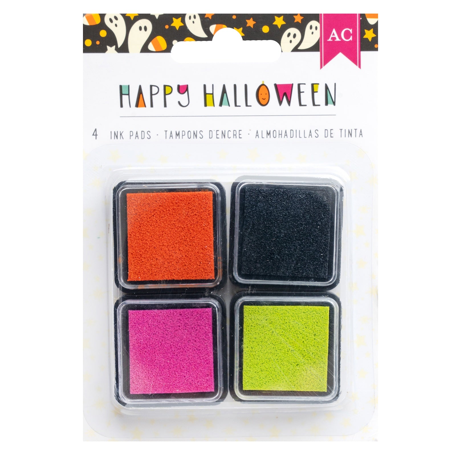 American Crafts Happy Halloween Ink Pads Set