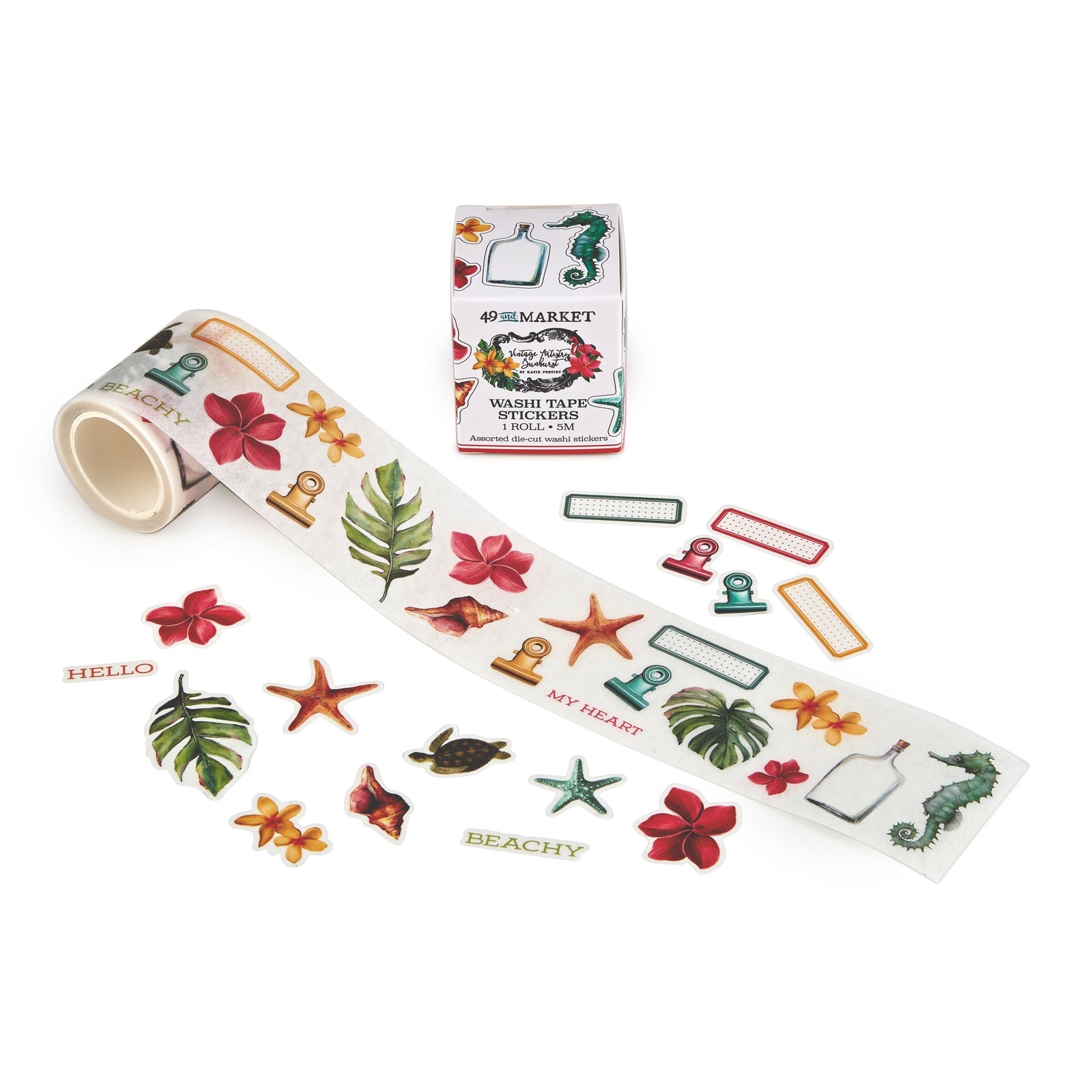 49 And Market Washi Sticker Roll - Available in Multiple Styles