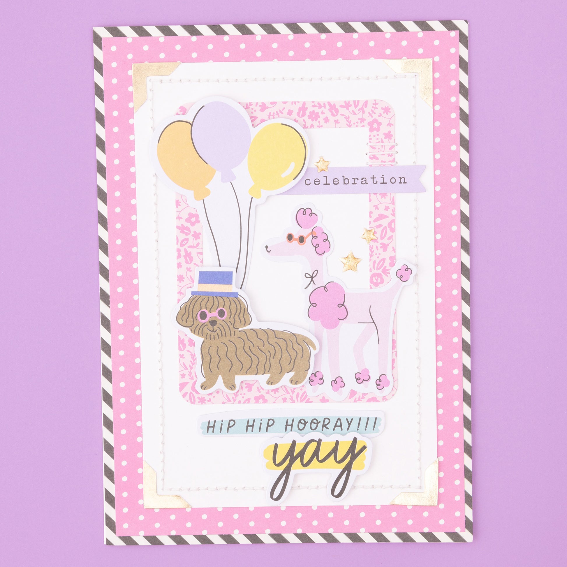 Life Of The Party Ephemera Icon Die-Cuts with Gold Foil, 75 pcs