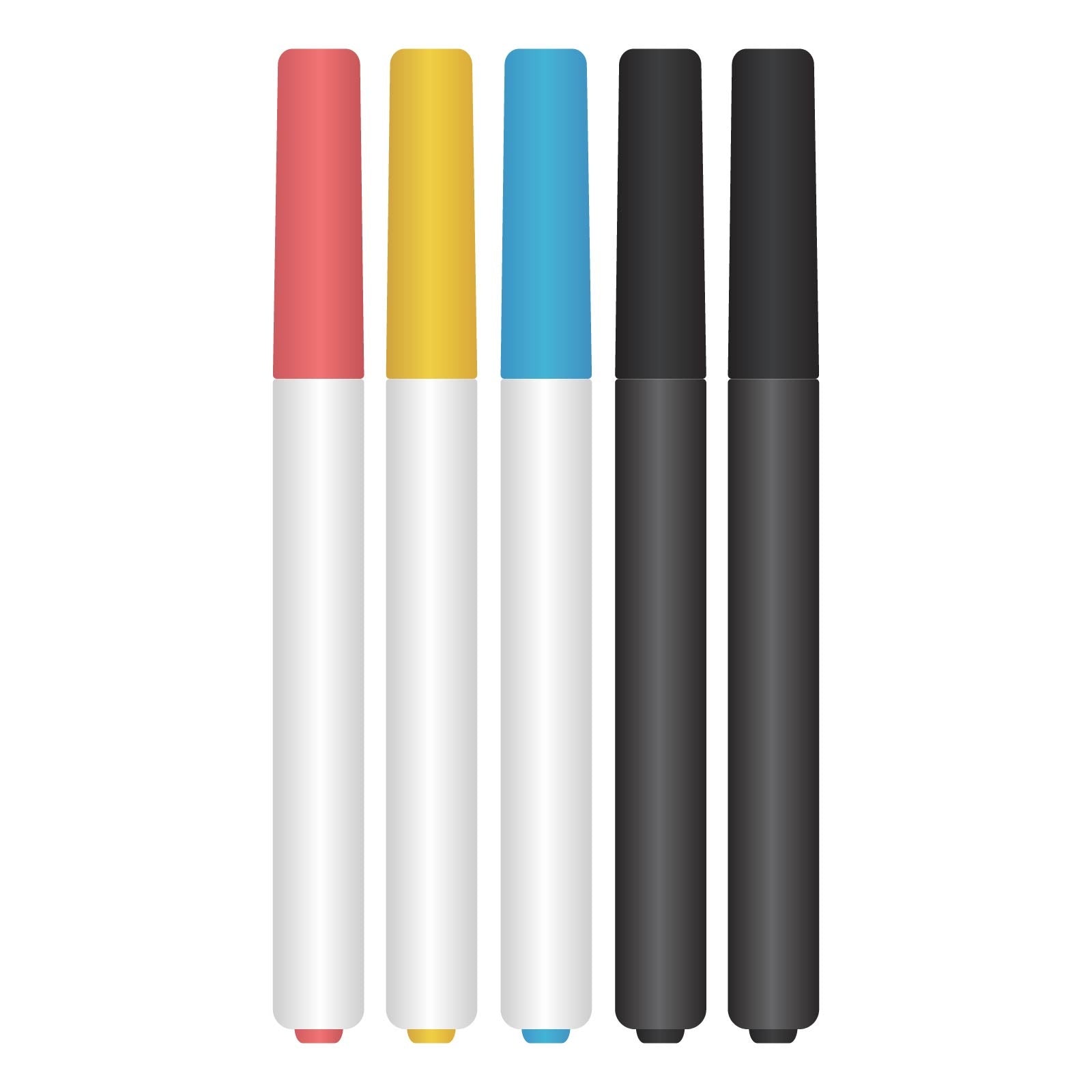 We R Makers Combo Wet & Dry Erase Markers - 5 pack
