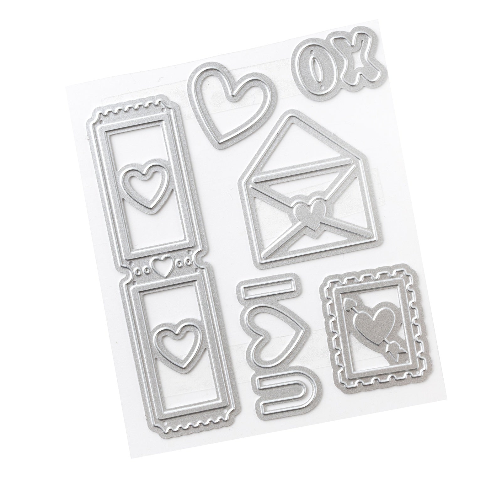 American Crafts Cutie Pie 3x4" Metal Die Set