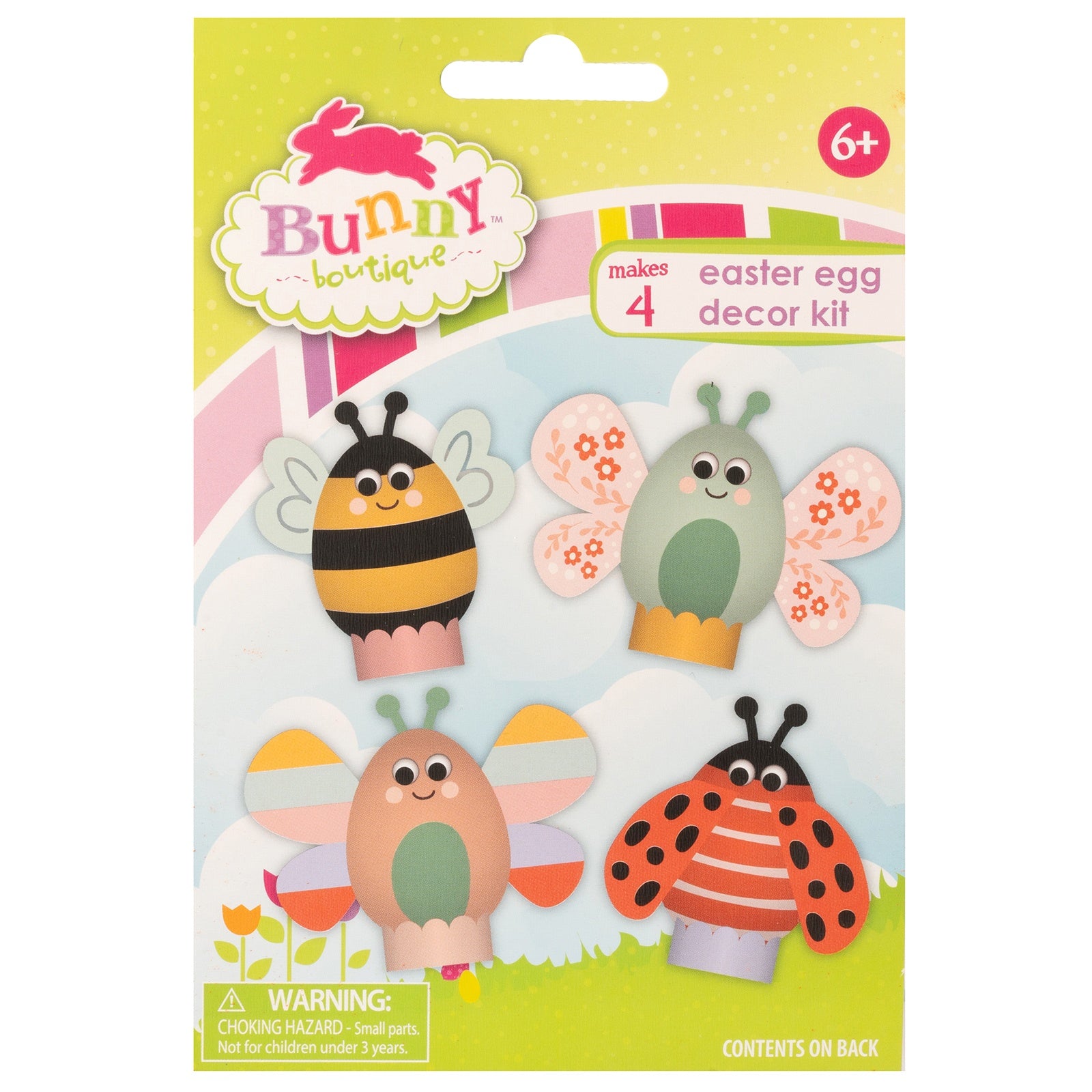 Colorbok Bunny Boutique Bugs Egg Decorating Kit - Makes 4