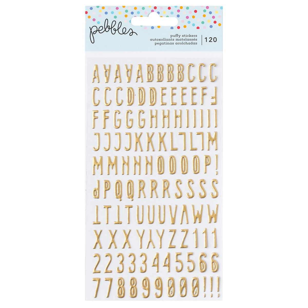 Pebbles All The Cake Puffy Stickers 4