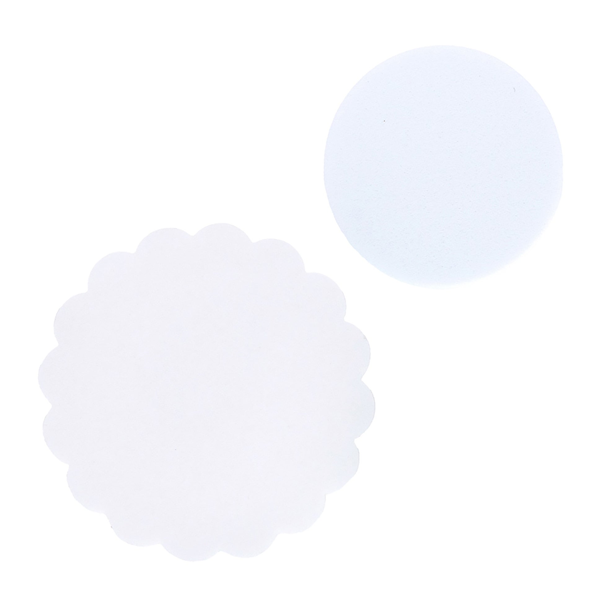 We R Scallop Circle Button Press Insert and Sticker/Shaker Refills