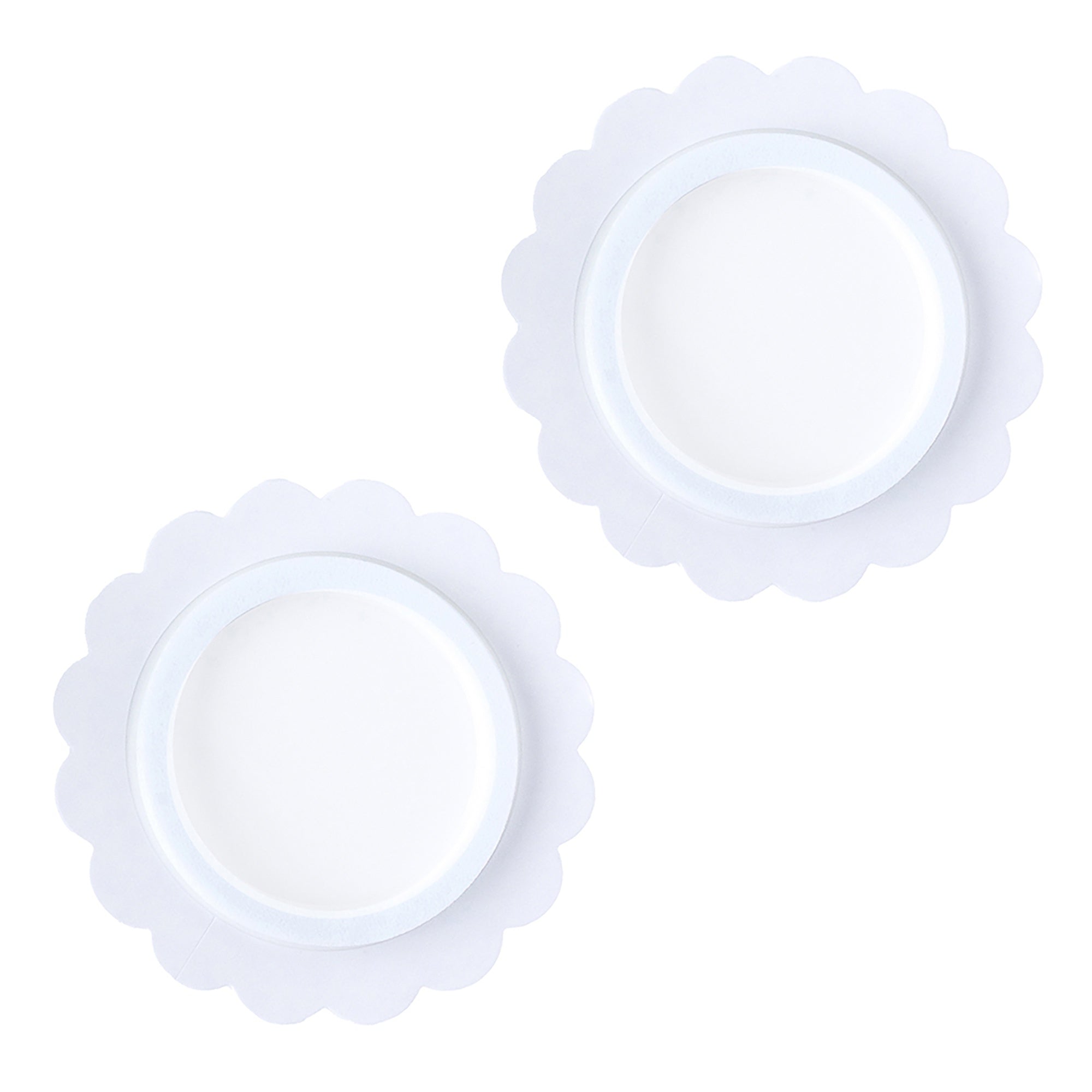 We R Scallop Circle Button Press Insert and Sticker/Shaker Refills