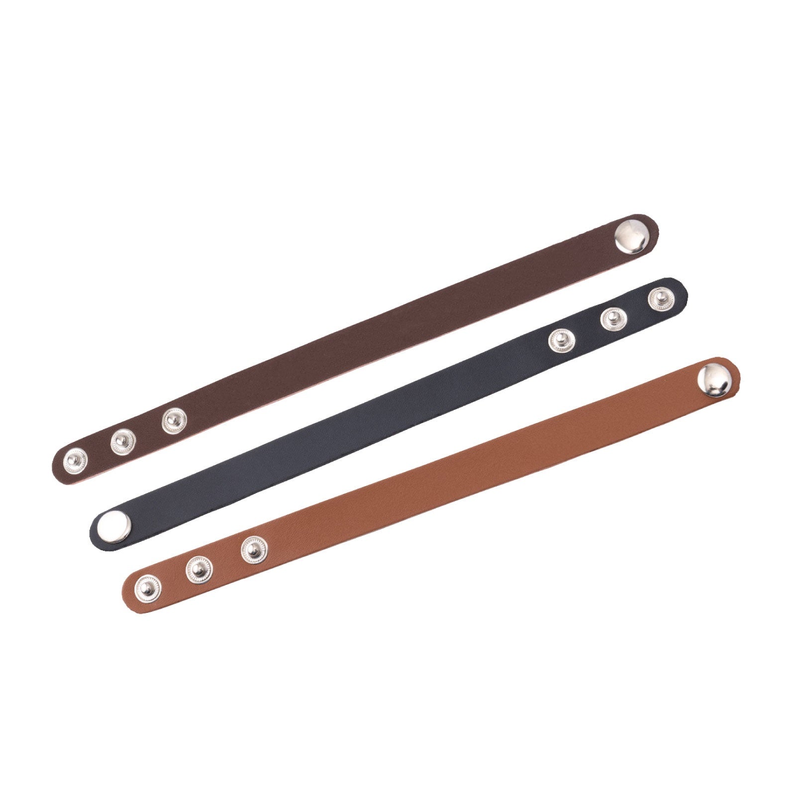 We R Makers Jewelry Press Leather Bracelets - 3 pack