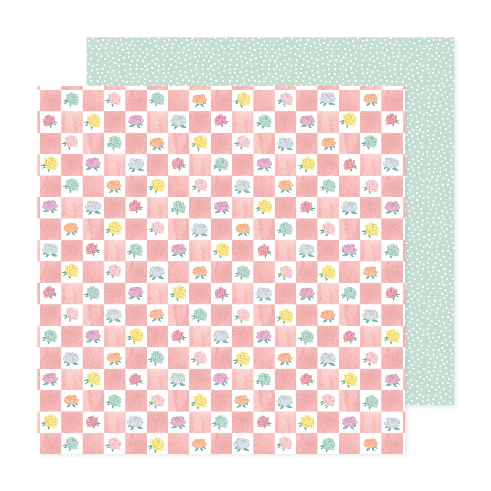 American Crafts Rainbow Avenue 12x12" Patterned Double-Sided Cardstock Packs