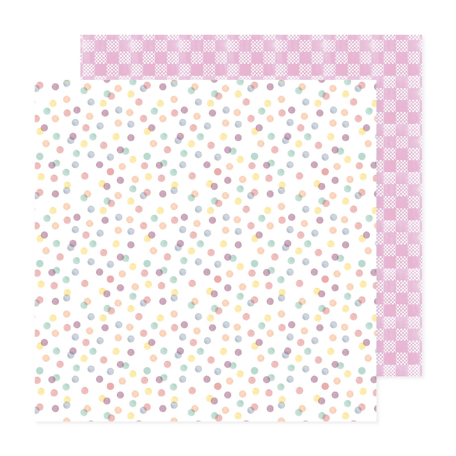 American Crafts Rainbow Avenue 12x12" Patterned Double-Sided Cardstock Packs