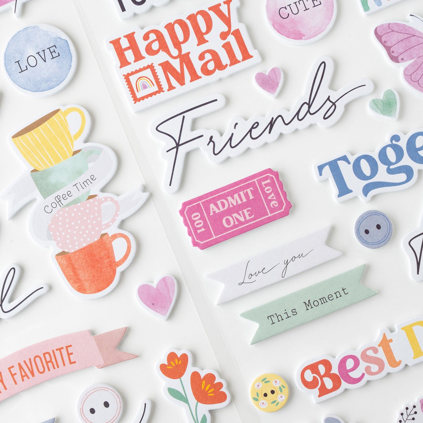 American Crafts Rainbow Avenue Thickers