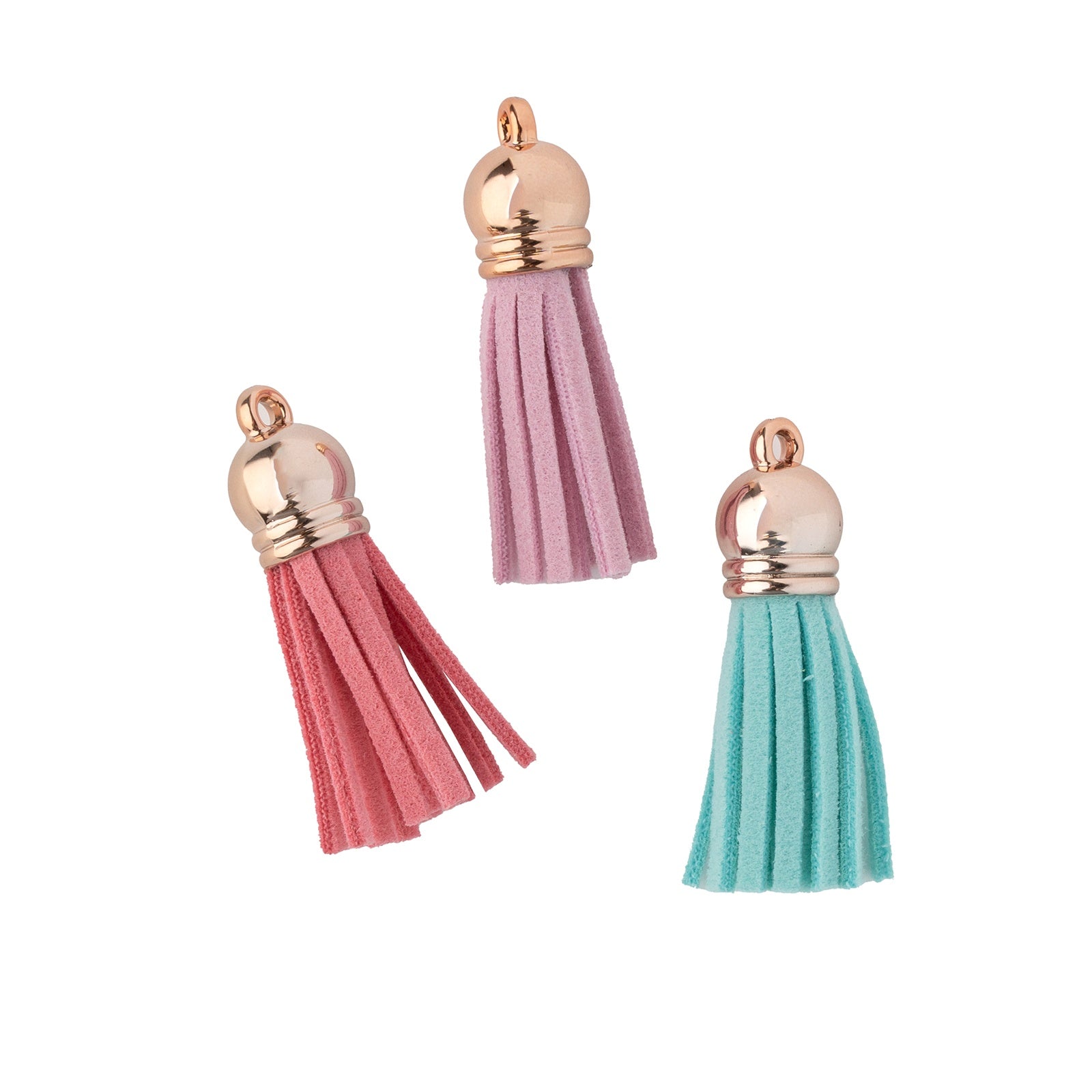 American Crafts Rainbow Avenue Tassels - 6 Pack