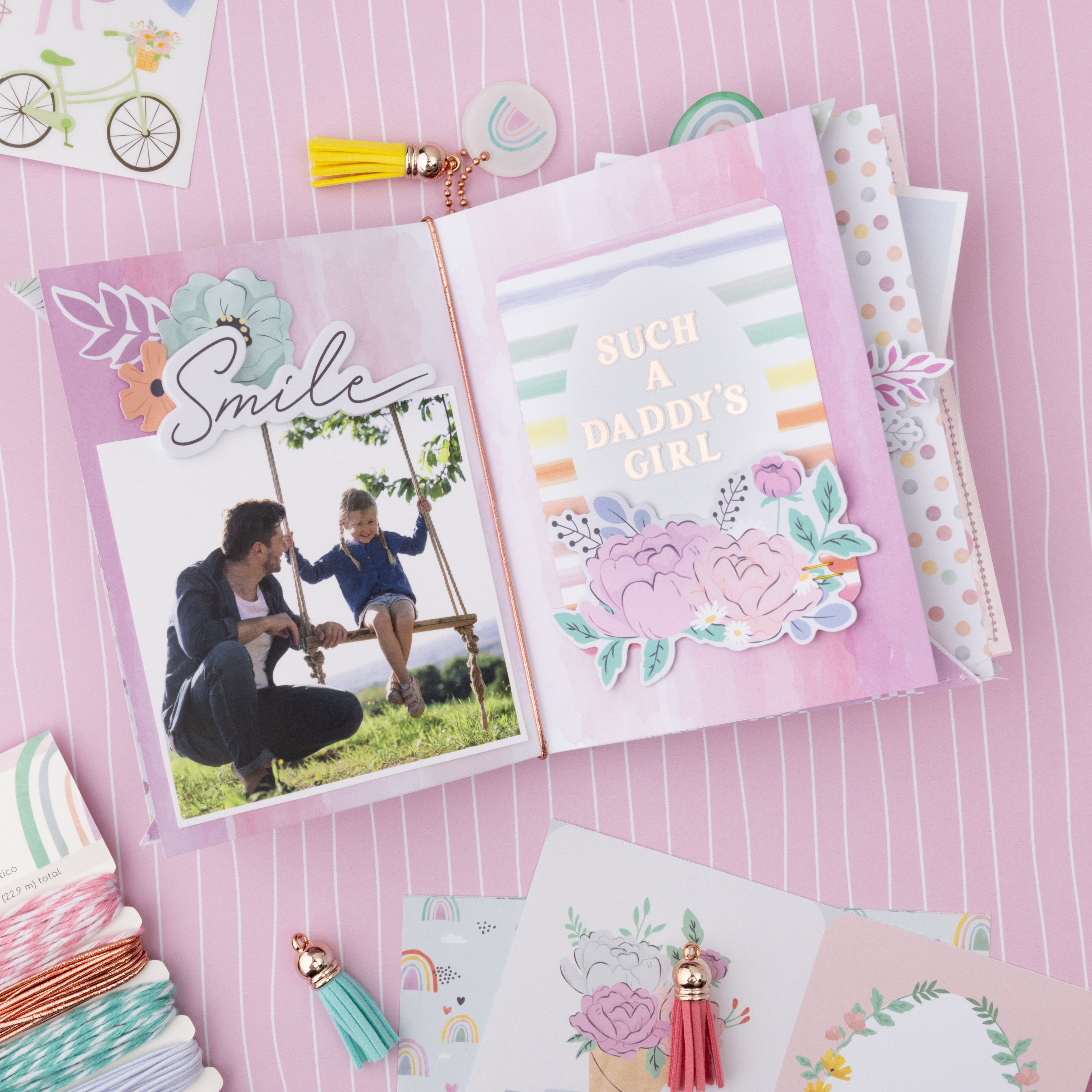 American Crafts Rainbow Avenue Trim Pack - 5 Pack