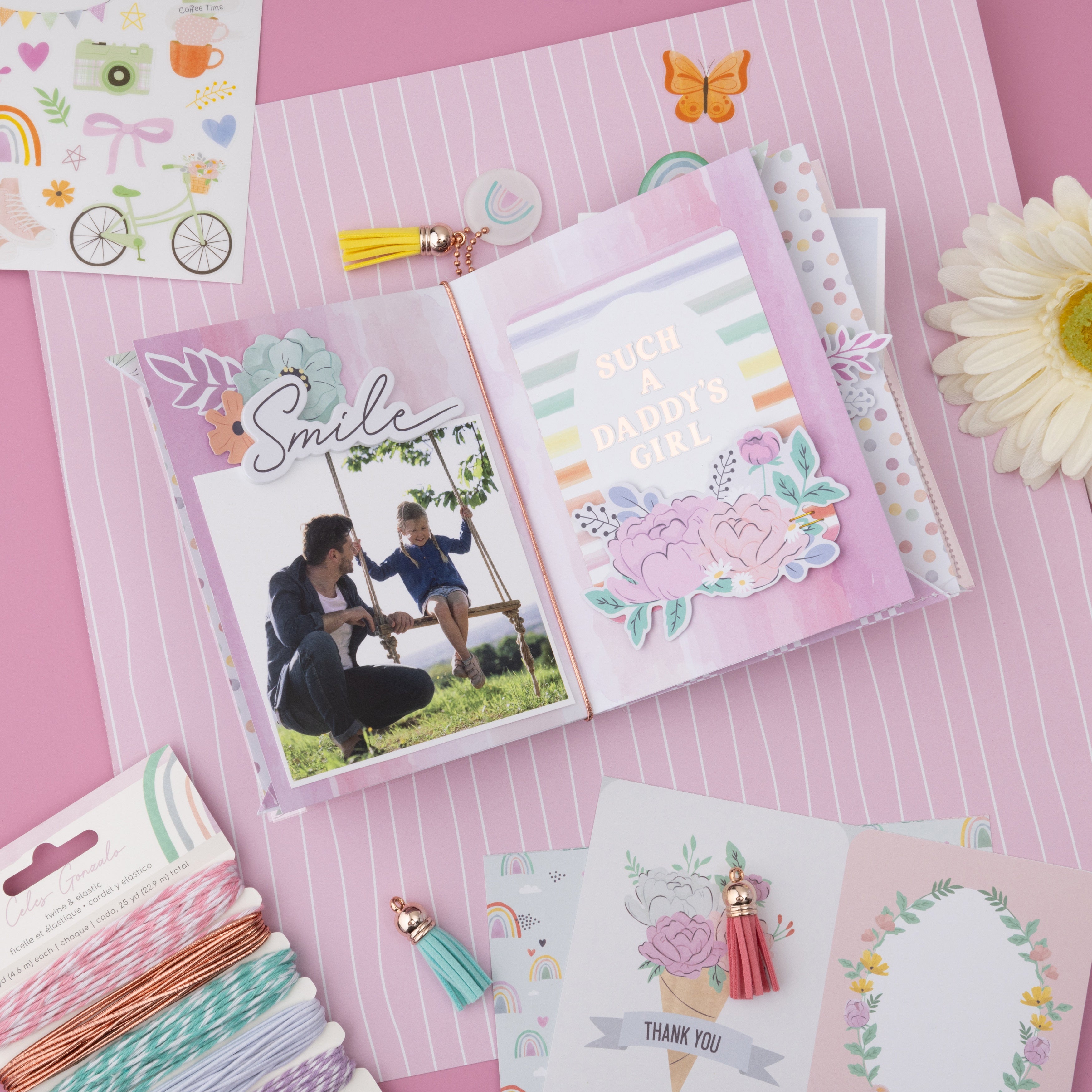 American Crafts Rainbow Avenue Trim Pack - 5 Pack