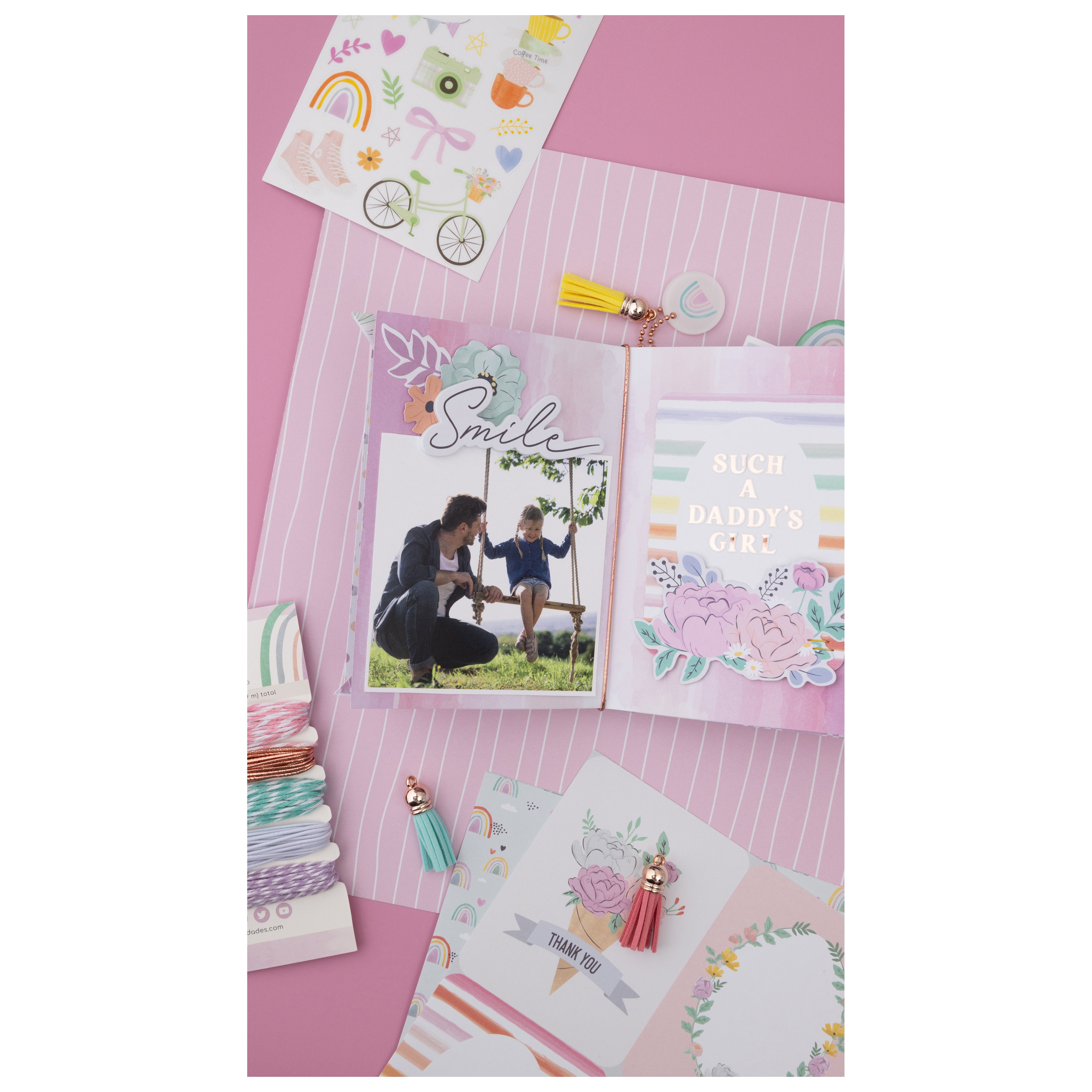 American Crafts Rainbow Avenue Trim Pack - 5 Pack