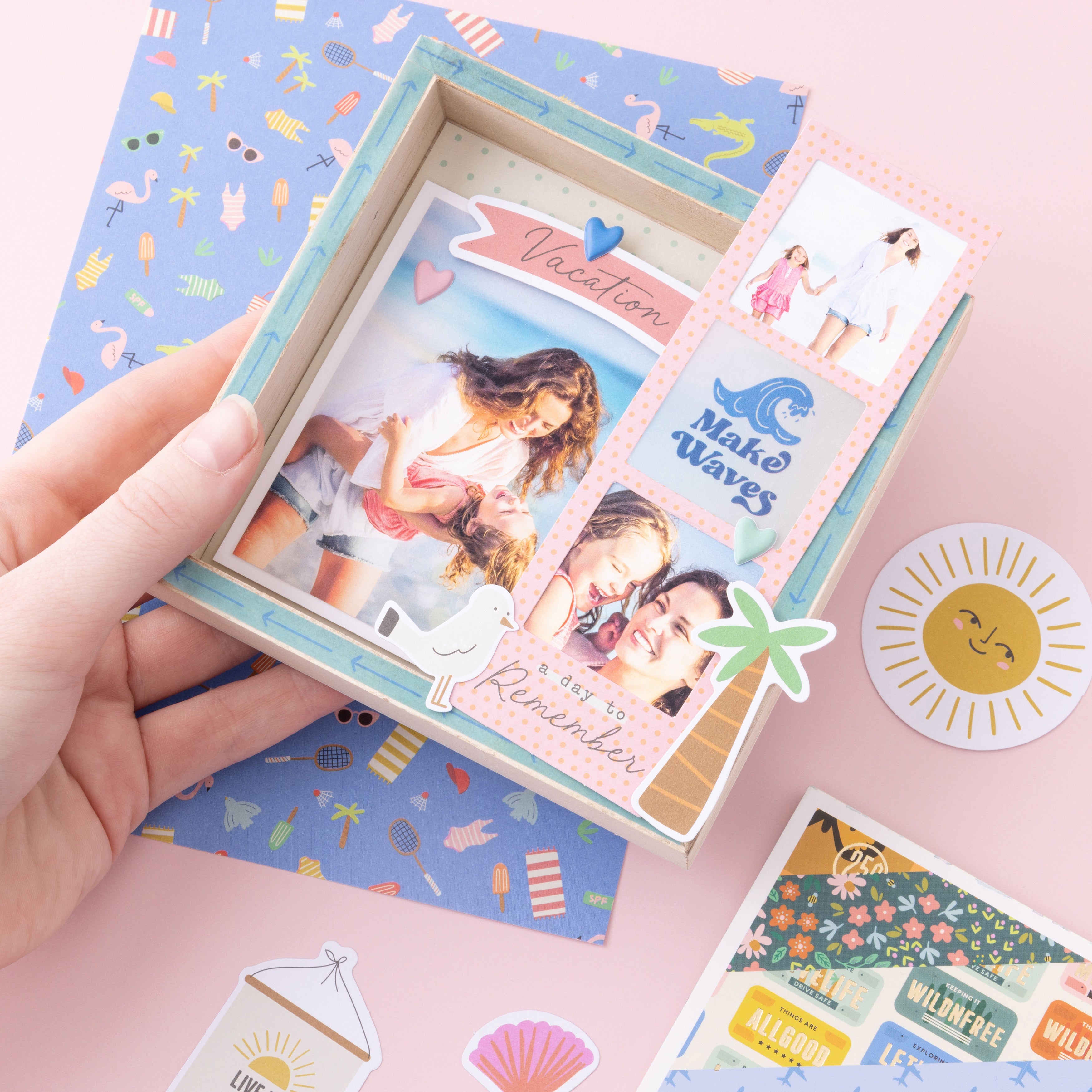 Coast-to-Coast 6x8" Single-Sided Paper Pad with Gold Foil