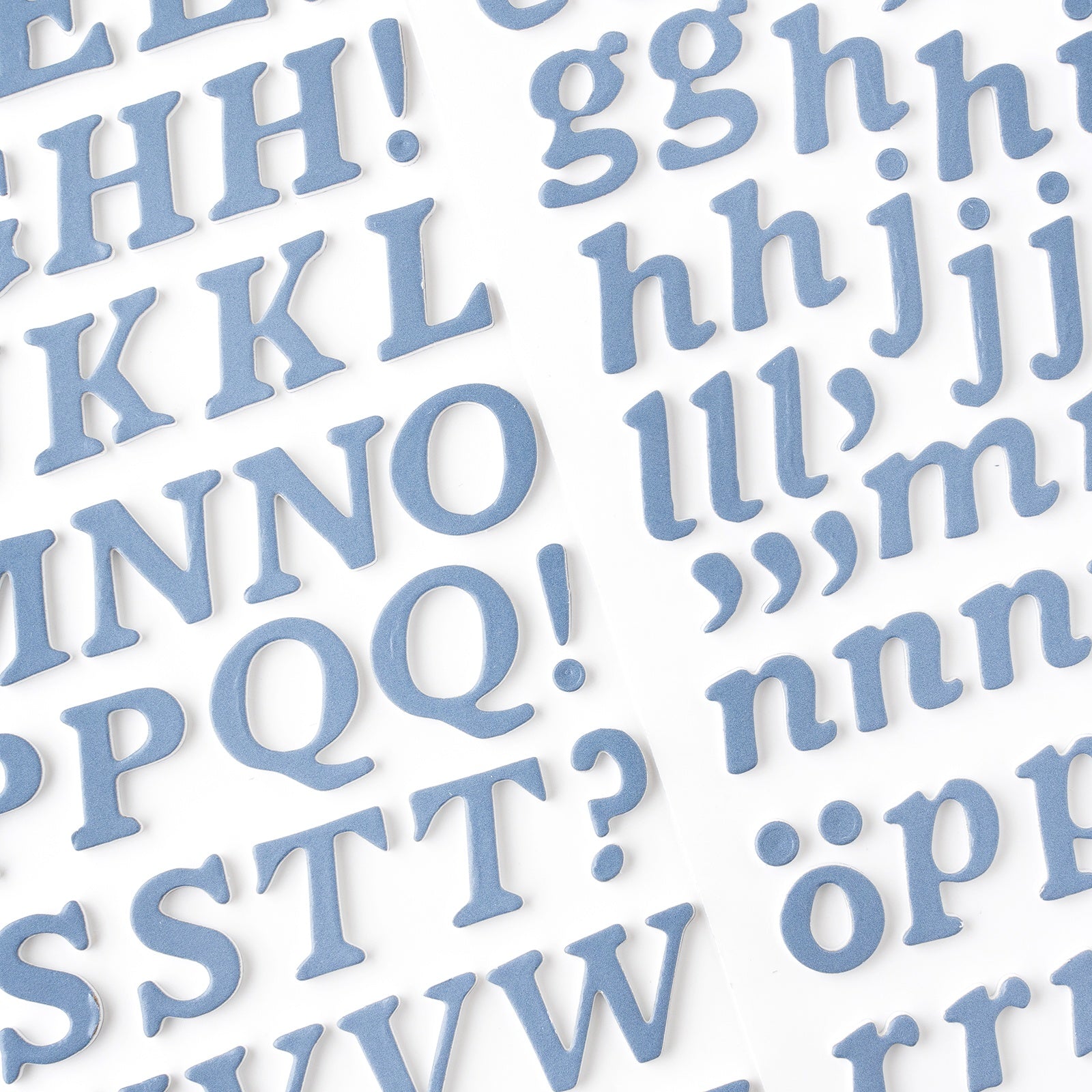 Hello Little Boy Thickers Alphabet Stickers - 216 pcs
