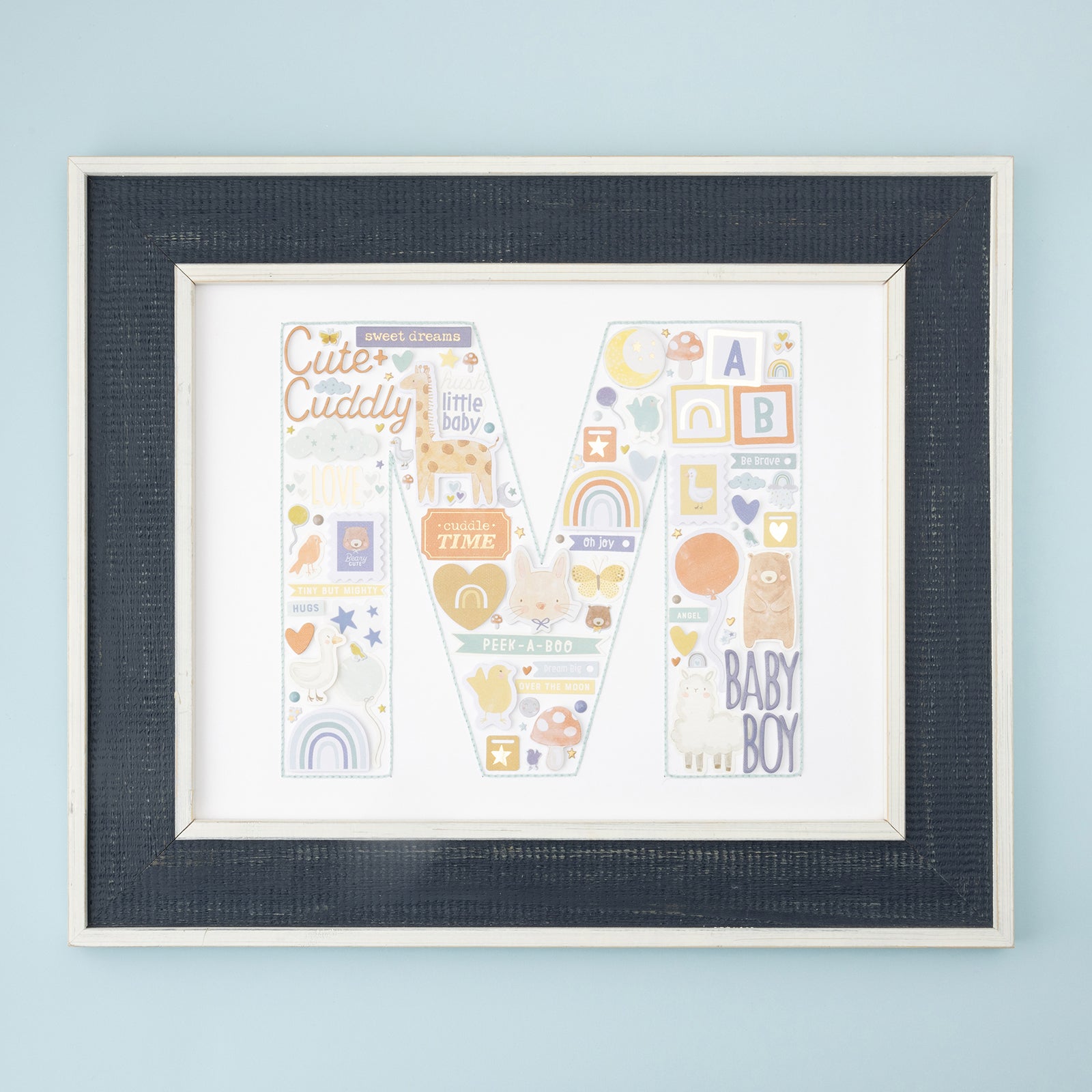 Hello Little Boy Thickers Phrase Stickers - 136 pcs