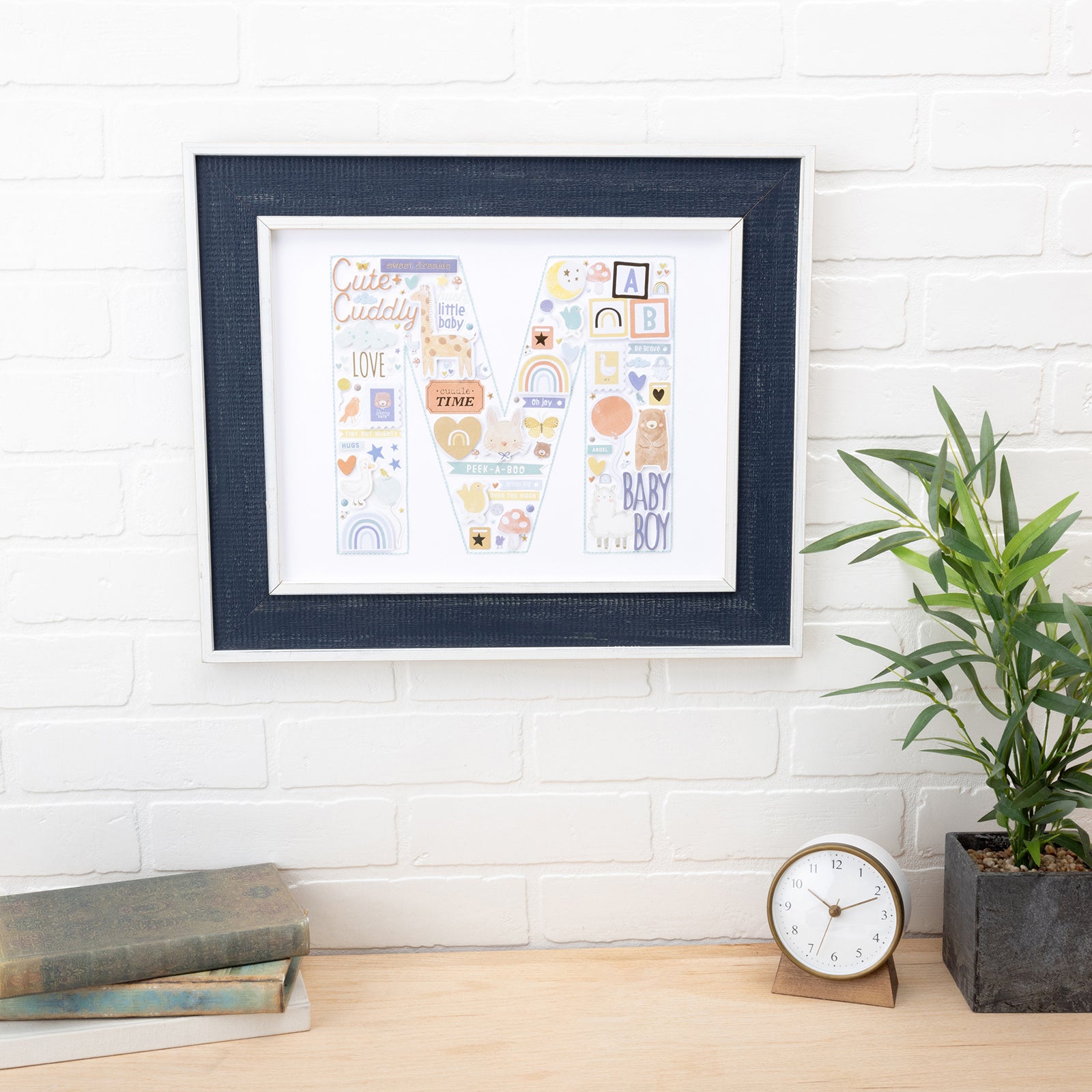 Hello Little Boy Thickers Phrase Stickers - 136 pcs