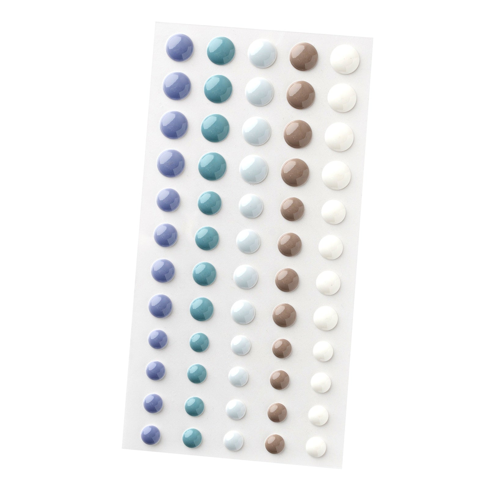 American Crafts Hello Little Boy Enamel Dots - 60 Pieces