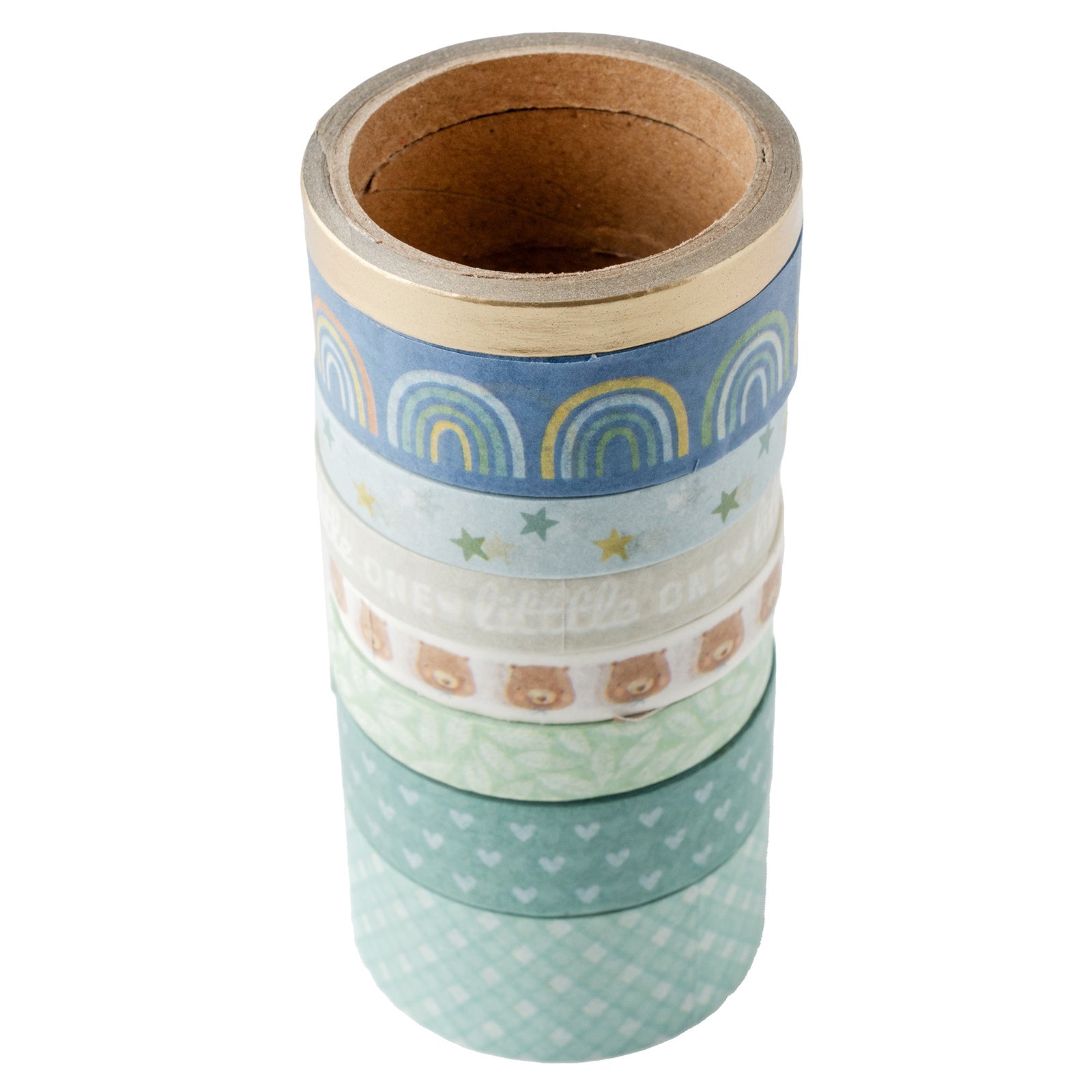 American Crafts Hello Little Boy Washi Tape - 8 Pack