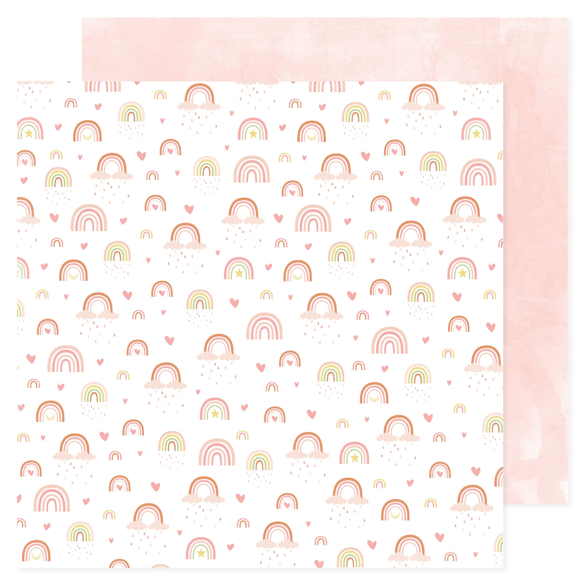 Hello Little Girl 12x12" Patterned Double-Sided Cardstock Packs