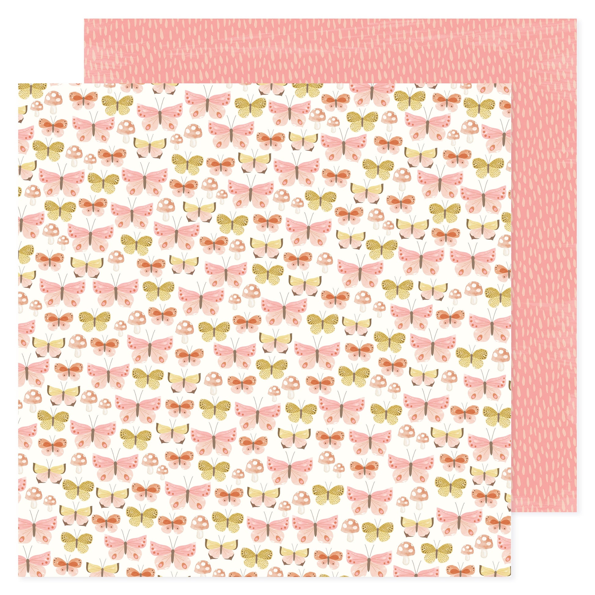 Hello Little Girl 12x12" Patterned Double-Sided Cardstock Packs