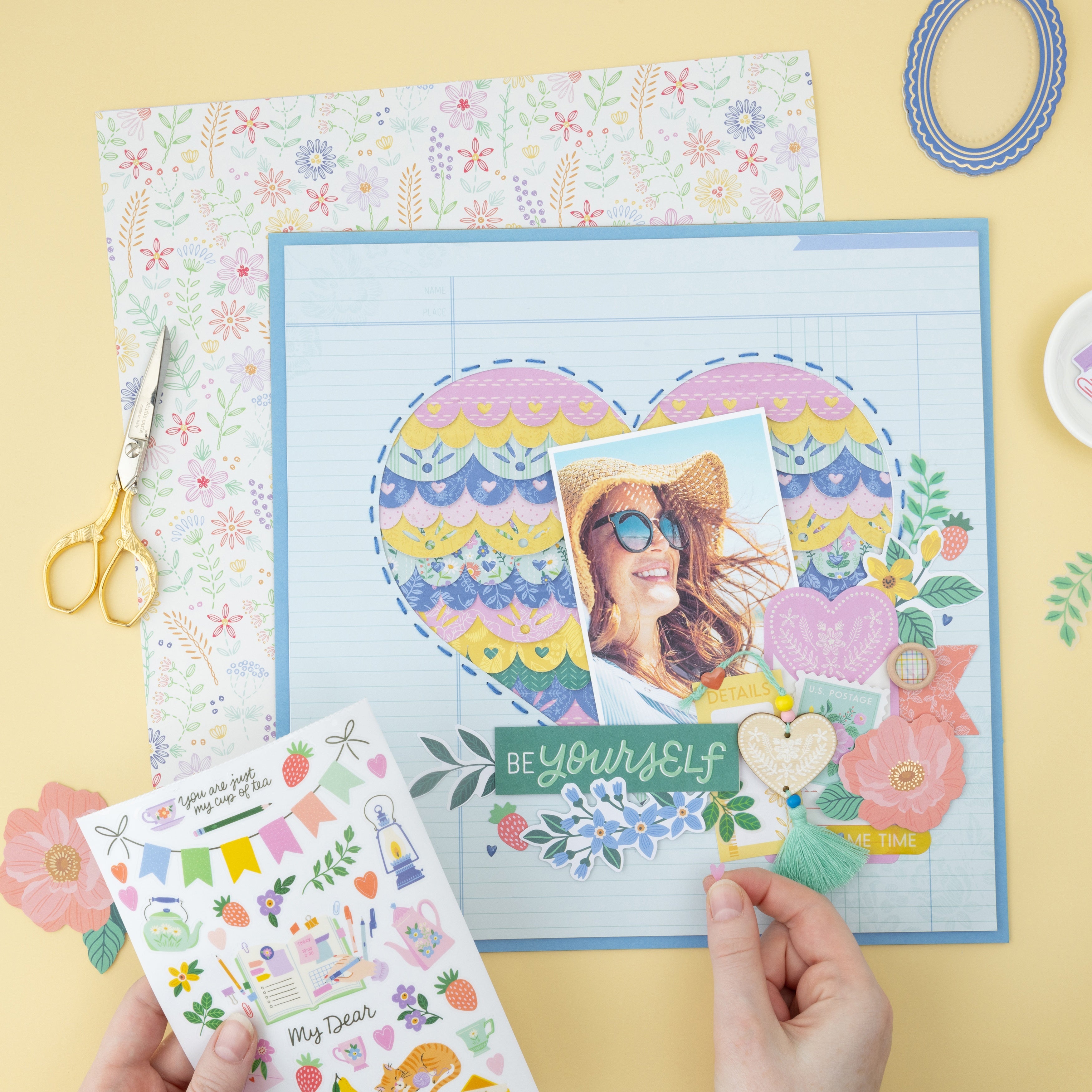 American Crafts Poppy And Pear Sticker Book