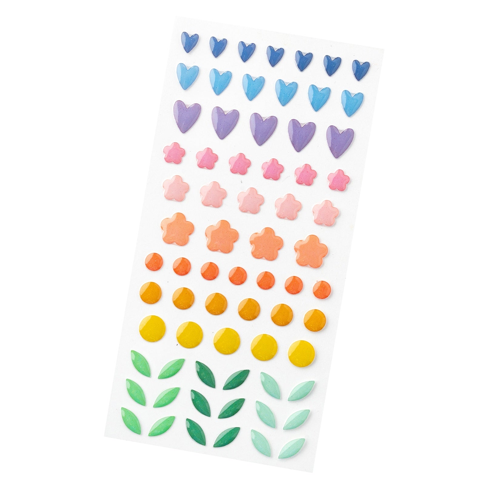 American Crafts Poppy And Pear Enamel Dots - 69 pack