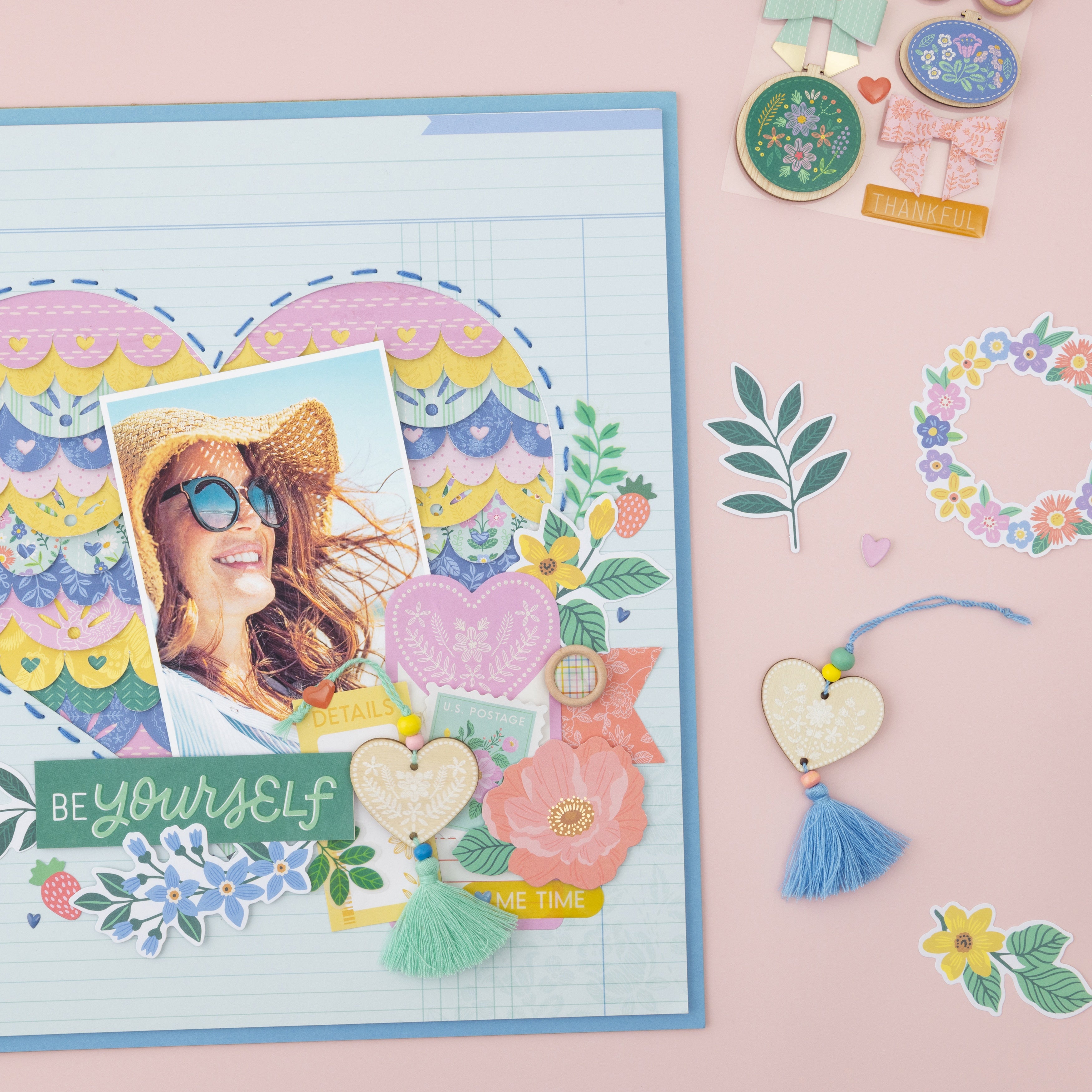 American Crafts Poppy And Pear Embellishment Kit