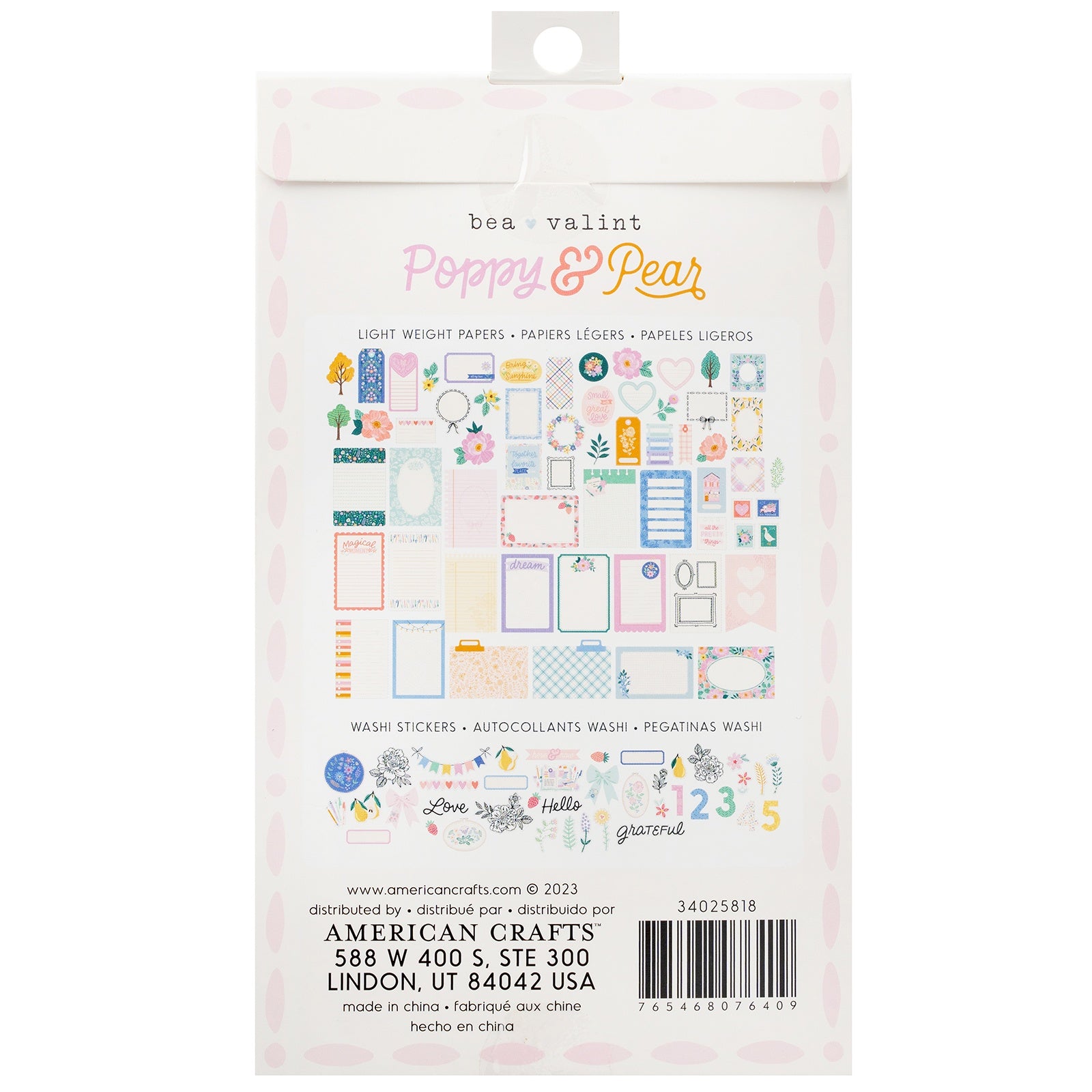 Poppy And Pear Paperie Pack
